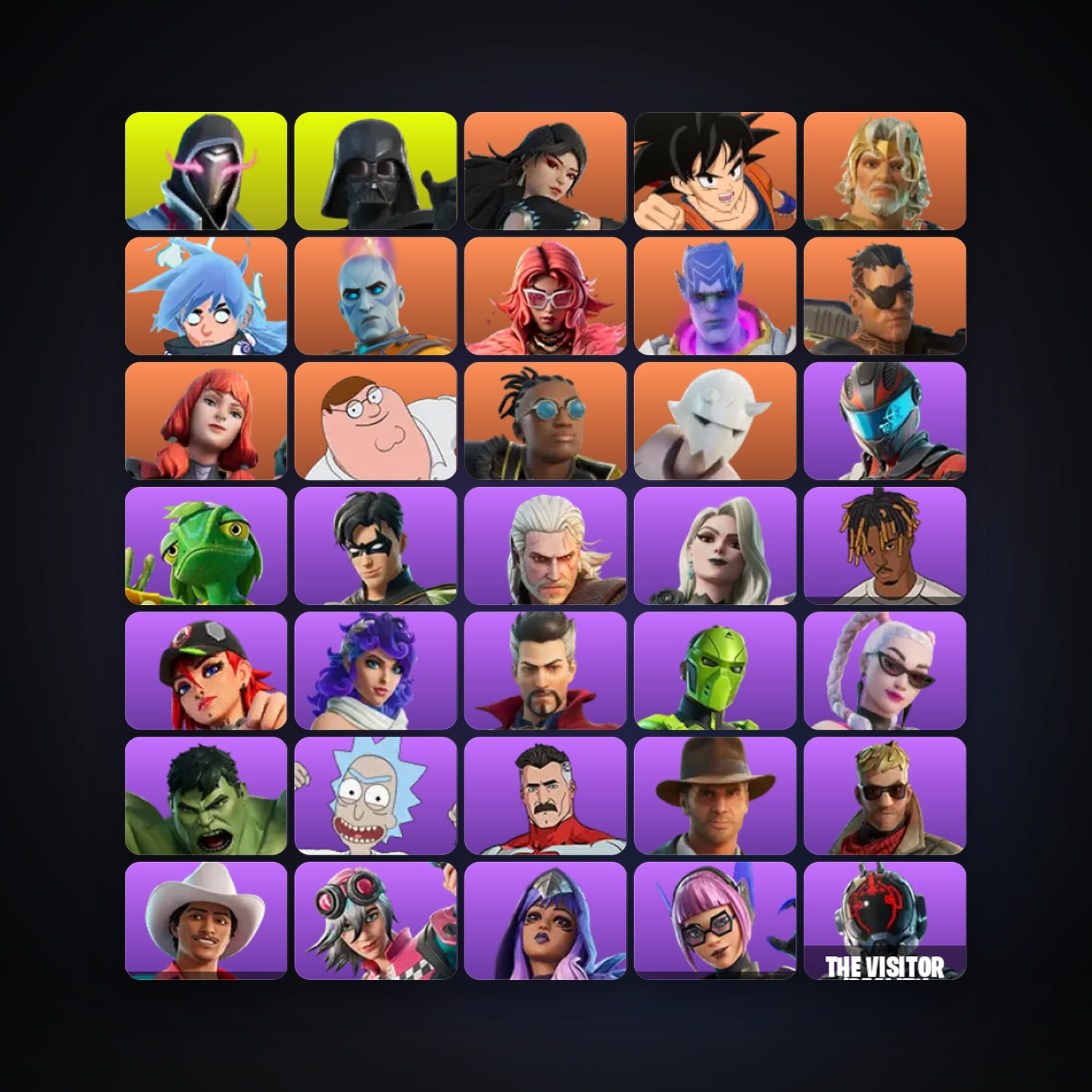Era — Son Goku — 181 skins — 3K V-Bucks — lvl 910 — HabibiAccounts