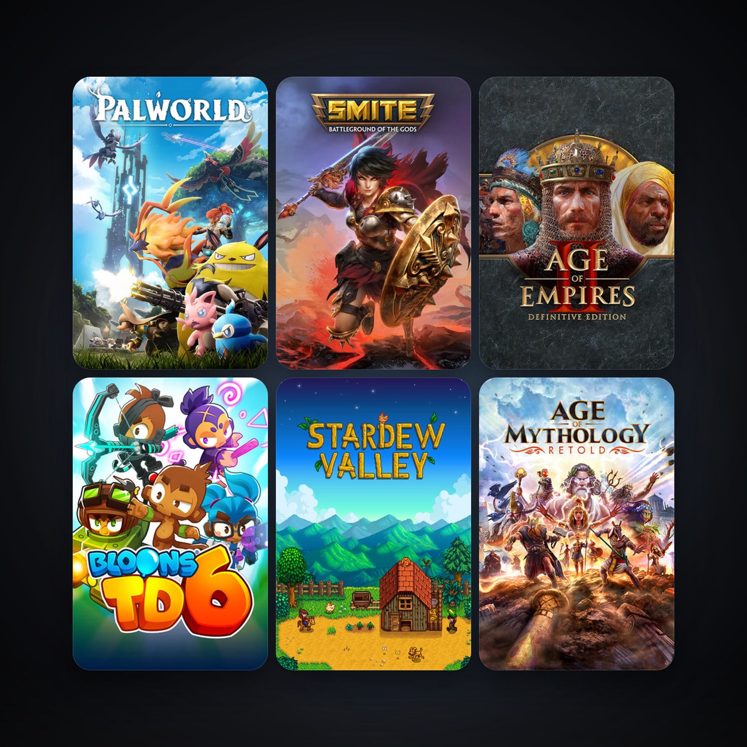 SMITE + Stardew Valley, 78 games, clean — HabibiAccounts