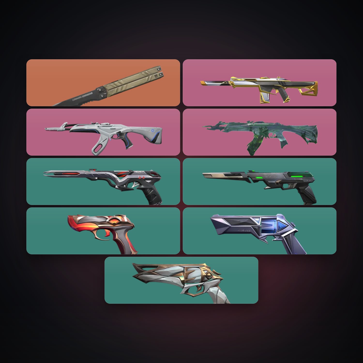 AP Silver 2 locker — 1 knives, 10 skins, lvl 148 — HabibiAccounts