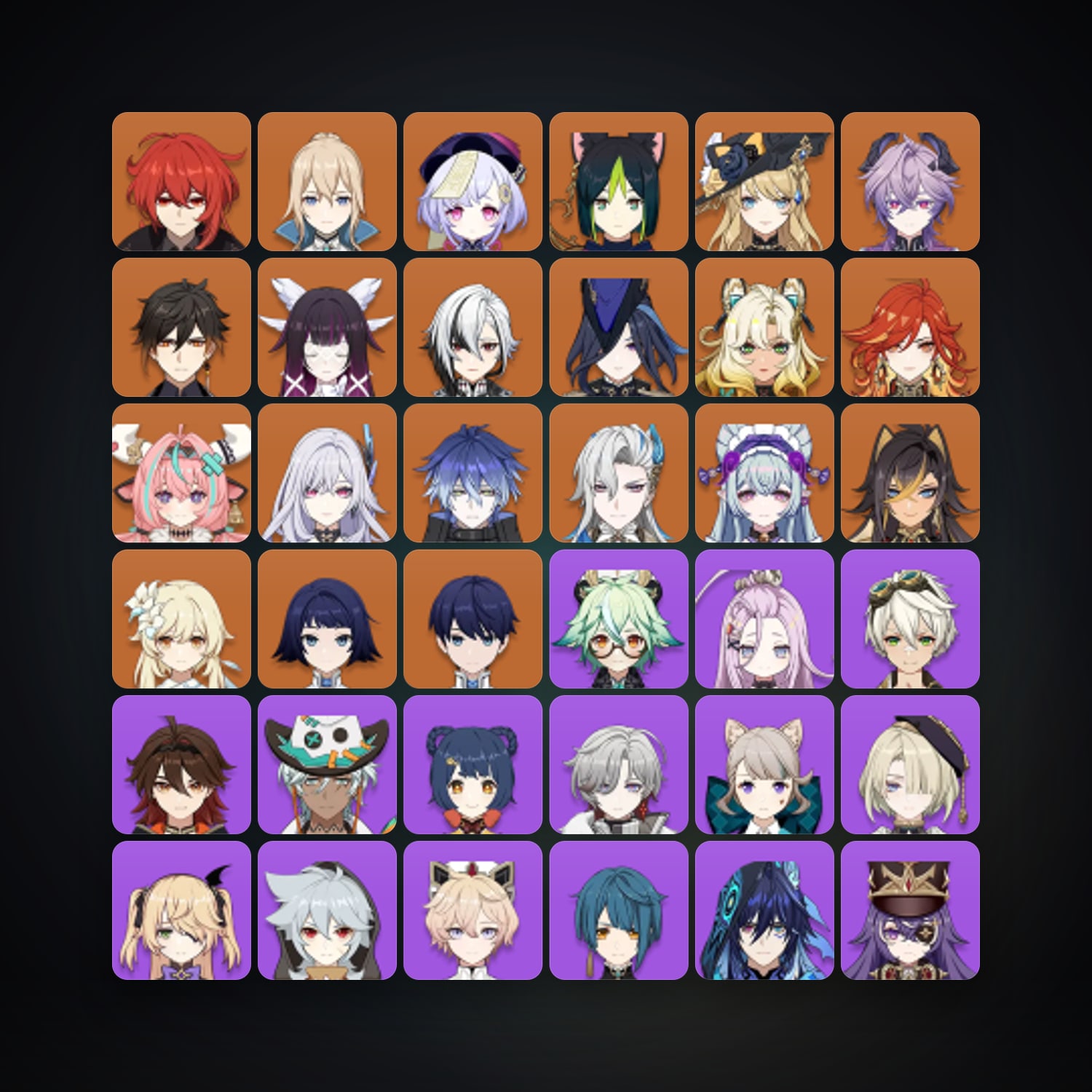 Genshin Impact | AR 59 | 67 Chars | 18× 5★ — Genshin / miHoYo Account — HabibiAccounts
