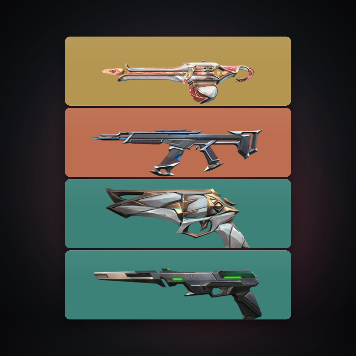 AP Silver 2 locker — 5 skins, lvl 74 — HabibiAccounts