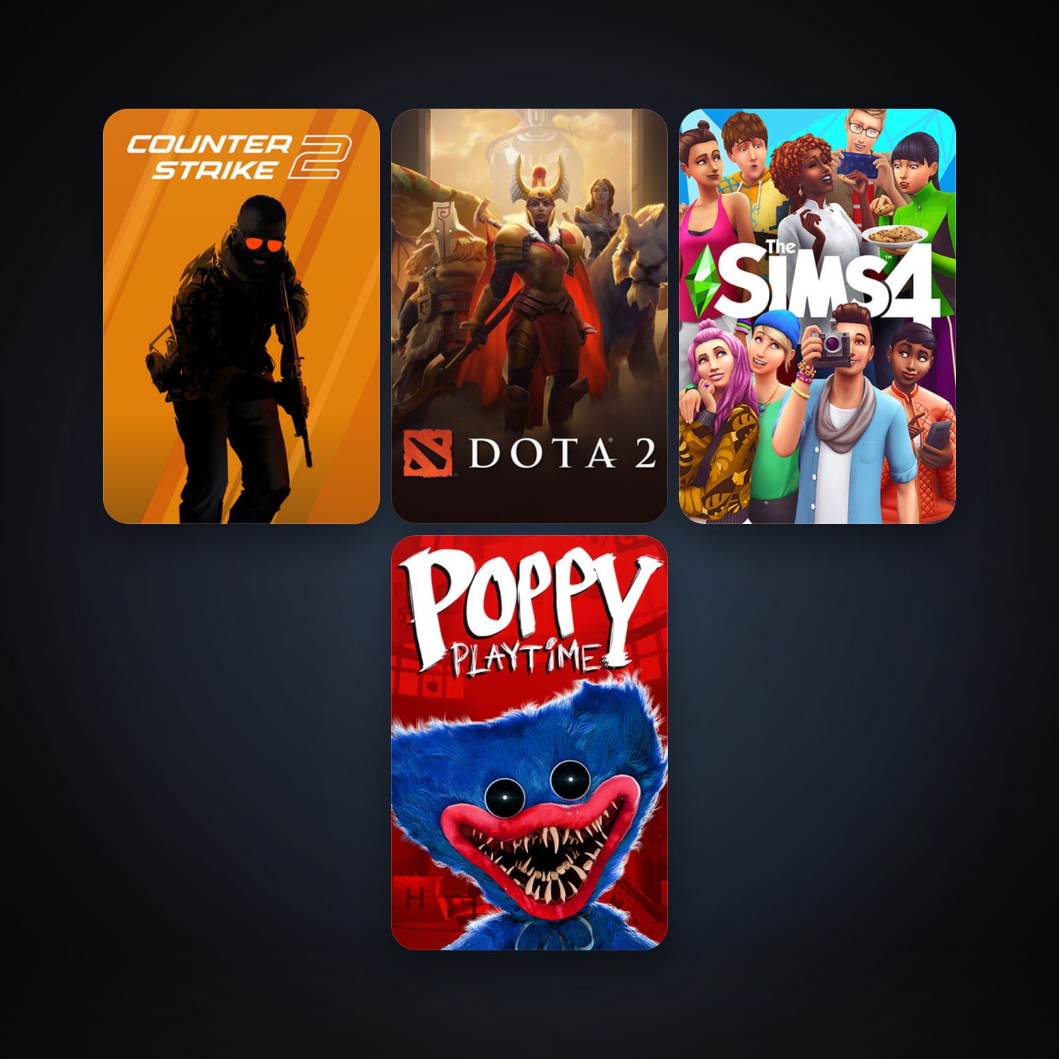 Dota 2 + CS2 Prime, 7 games, Steam 11, clean — HabibiAccounts