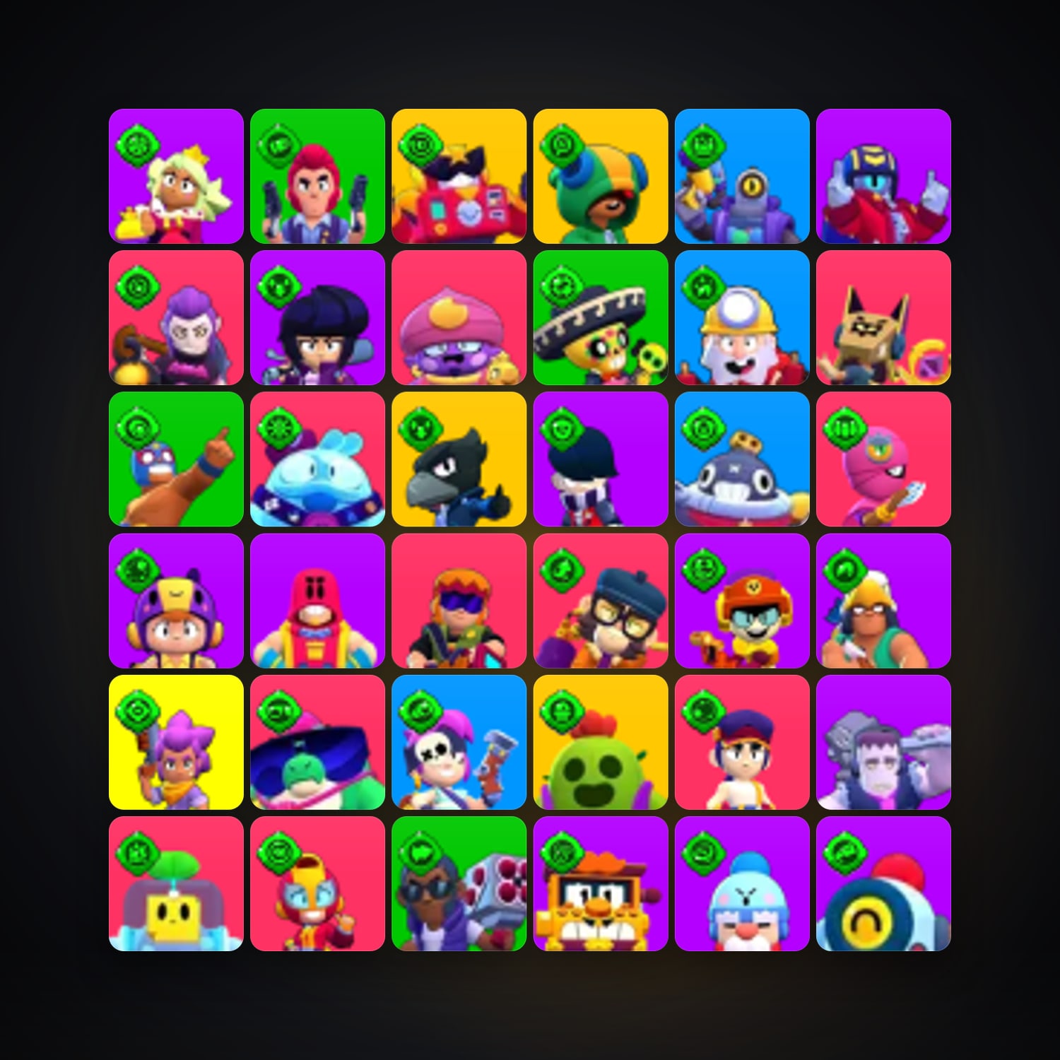 103 Brawlers | 39.5K Trophies | TH 12 — Supercell Account — HabibiAccounts