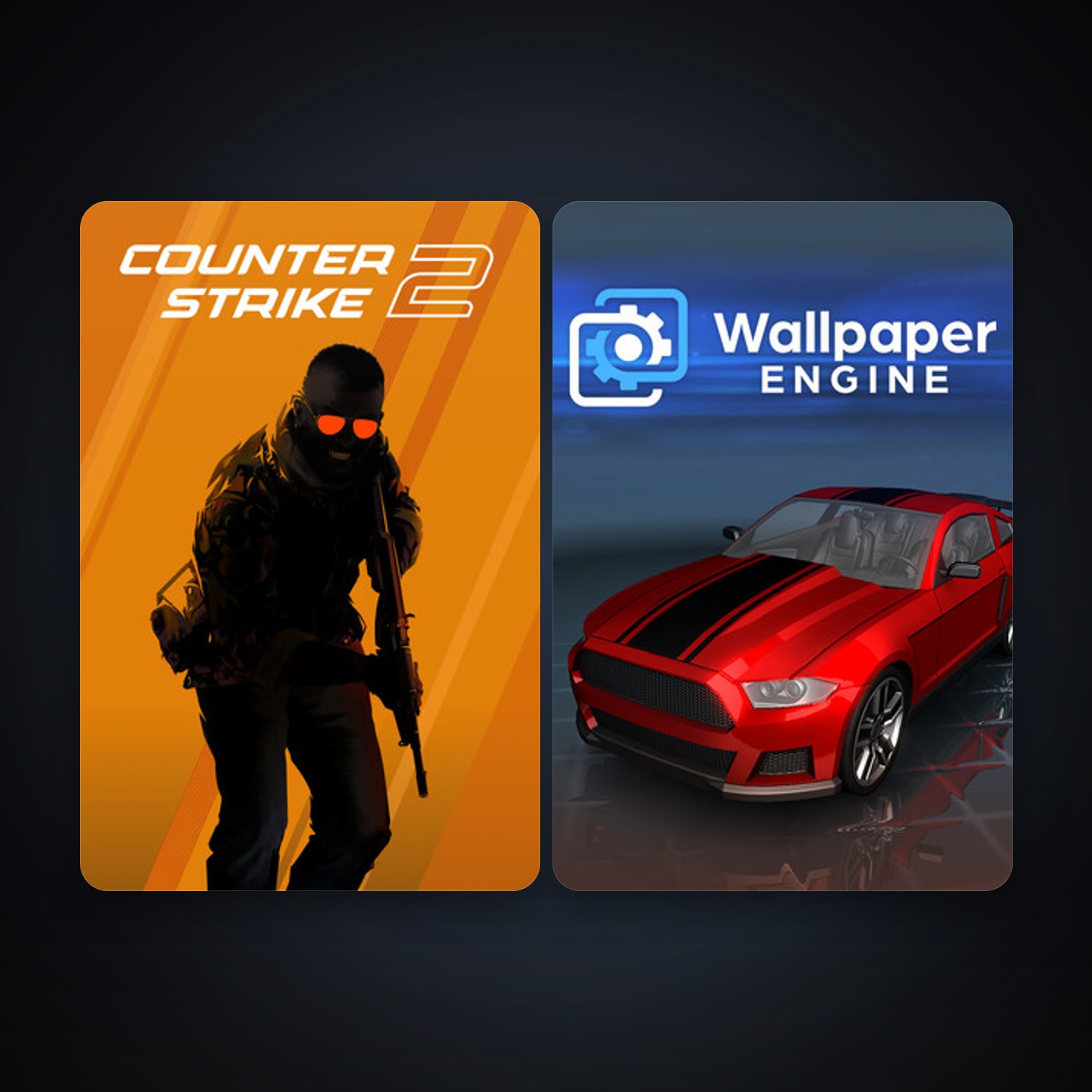CS2 Prime + Wallpaper Engine, 3 games, clean — HabibiAccounts