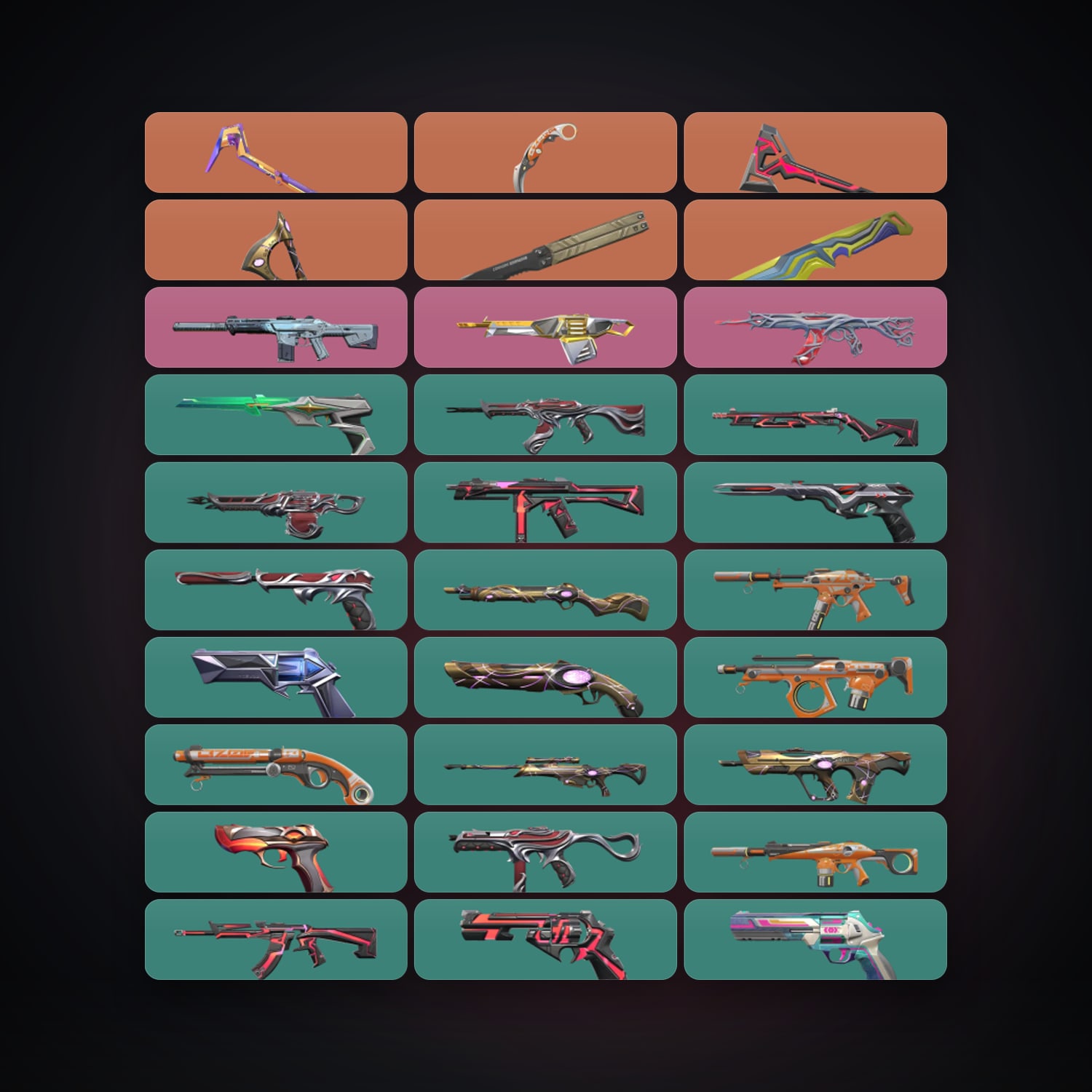 AP Bronze 1 locker — 6 knives, 74 skins, lvl 242 — HabibiAccounts