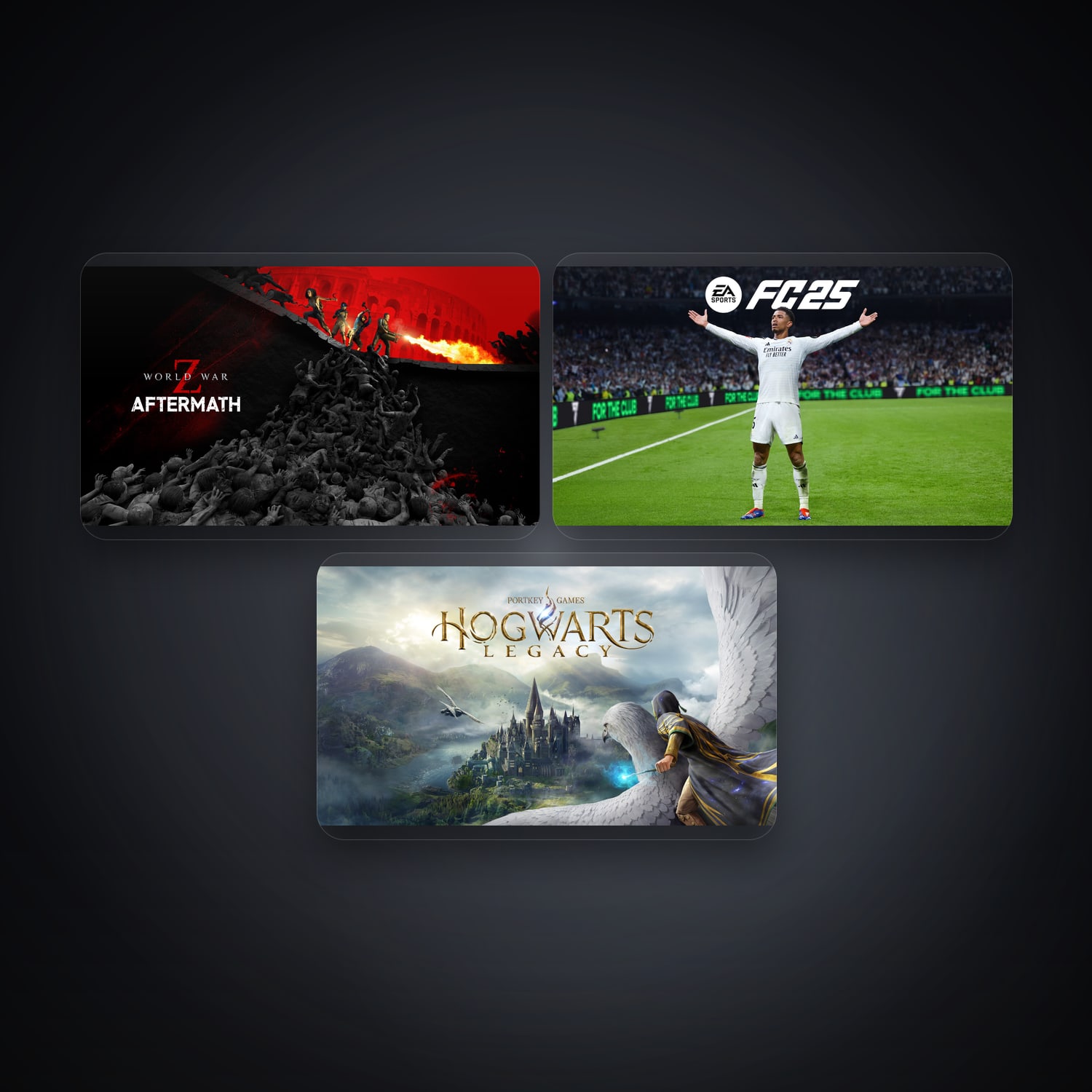 Epic World War Z + EA SPORTS FC 25 — ID — 3 games — HabibiAccounts