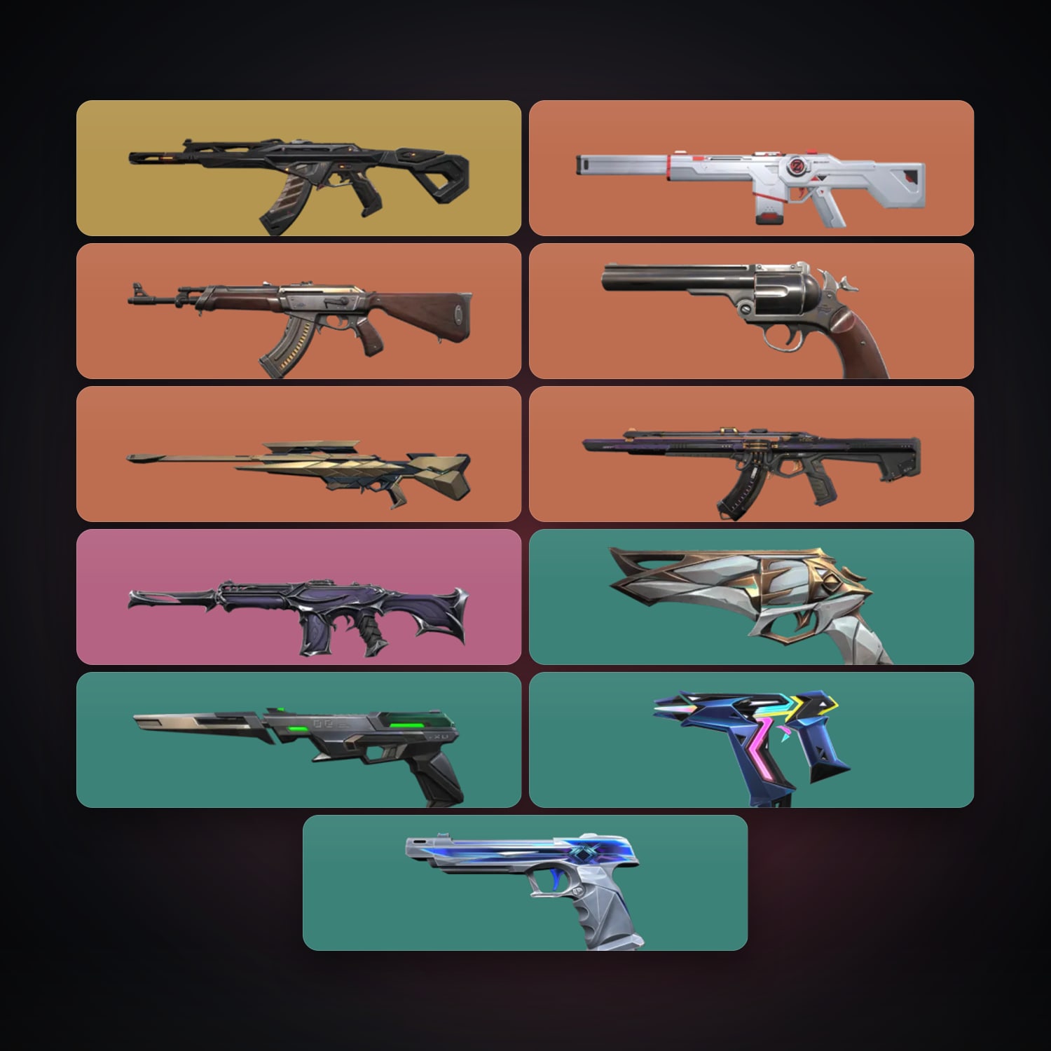 KR Silver 2 locker — 11 skins, lvl 94 — HabibiAccounts