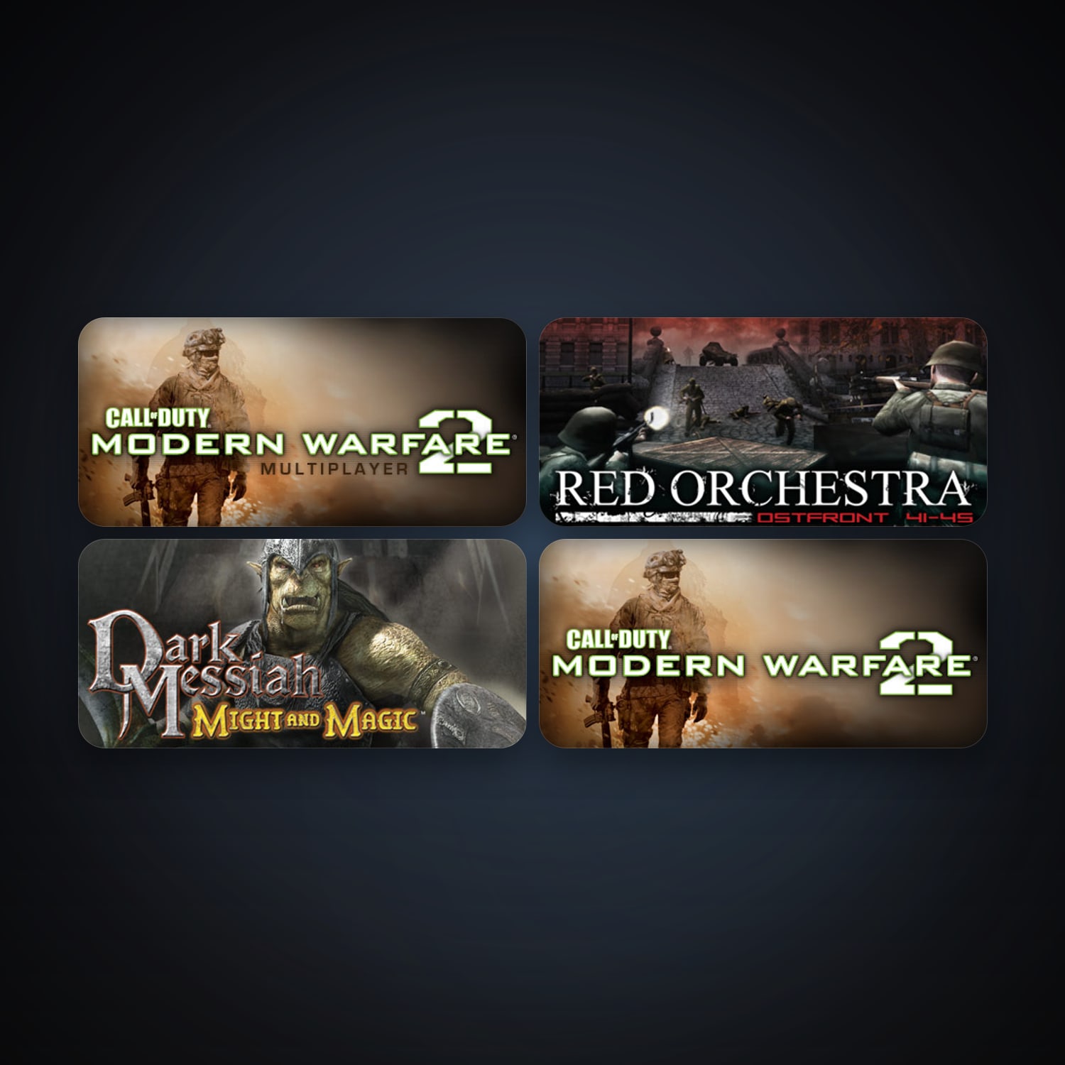 Red Orchestra: Ostfront 41-45 + Dark Messiah of Might & Magic, 7 games, Steam 10, clean — HabibiAccounts