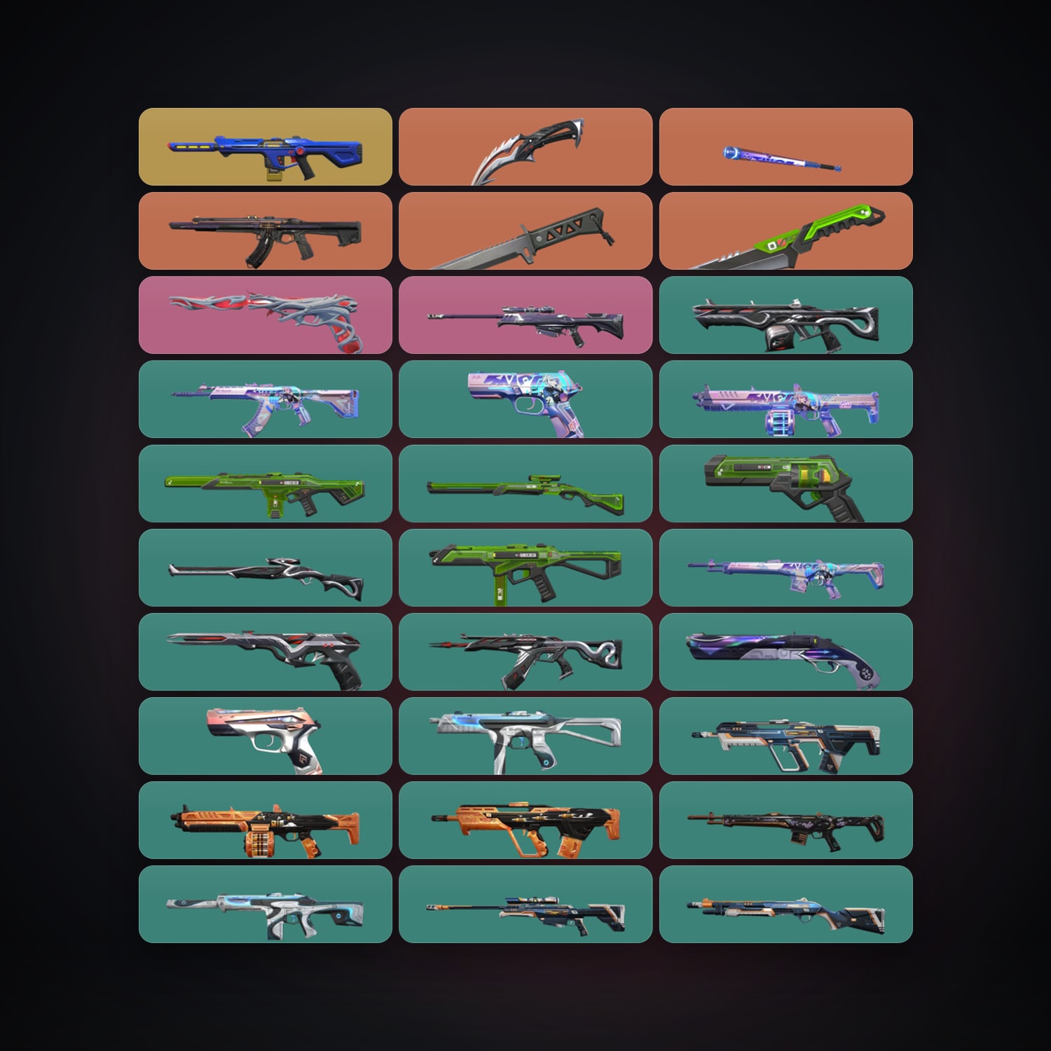 EU Bronze 1 locker — 4 knives, 43 skins, lvl 76 — HabibiAccounts