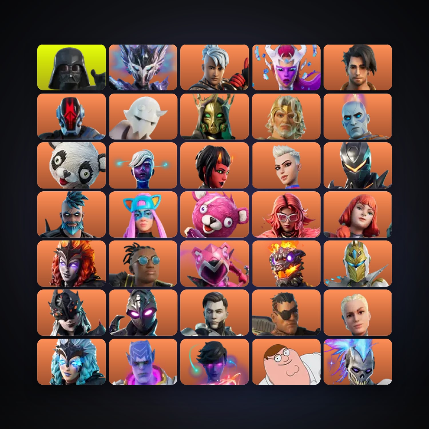 Spire Assassin — Ronin — 614 skins — 50 V-Bucks — lvl 5917 — HabibiAccounts