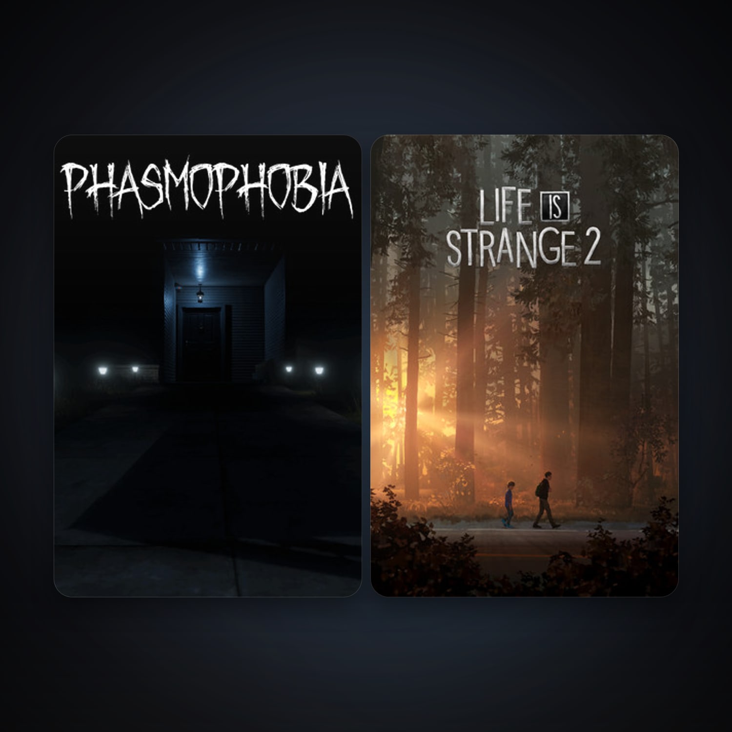 Life is Strange 2 + Phasmophobia, 2 games, clean — HabibiAccounts
