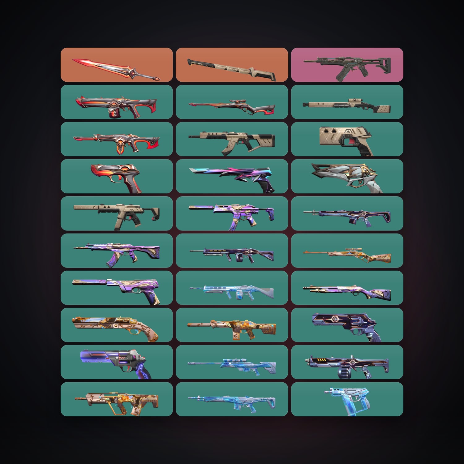 BR Silver 3 locker — 2 knives, 30 skins, lvl 117 — HabibiAccounts