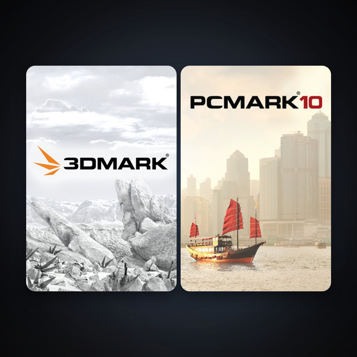 3DMark + PCMark 10, 3 games, clean — HabibiAccounts