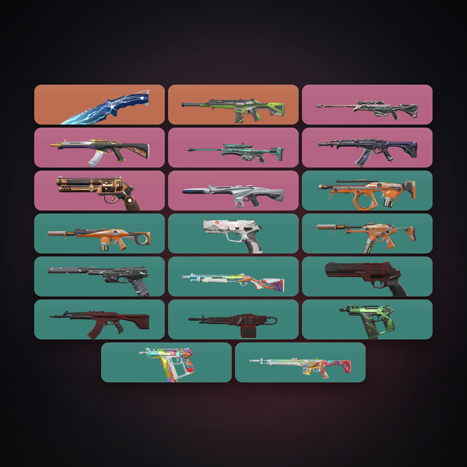 AP Bronze 2 locker — 1 knives, 22 skins, lvl 81 — HabibiAccounts