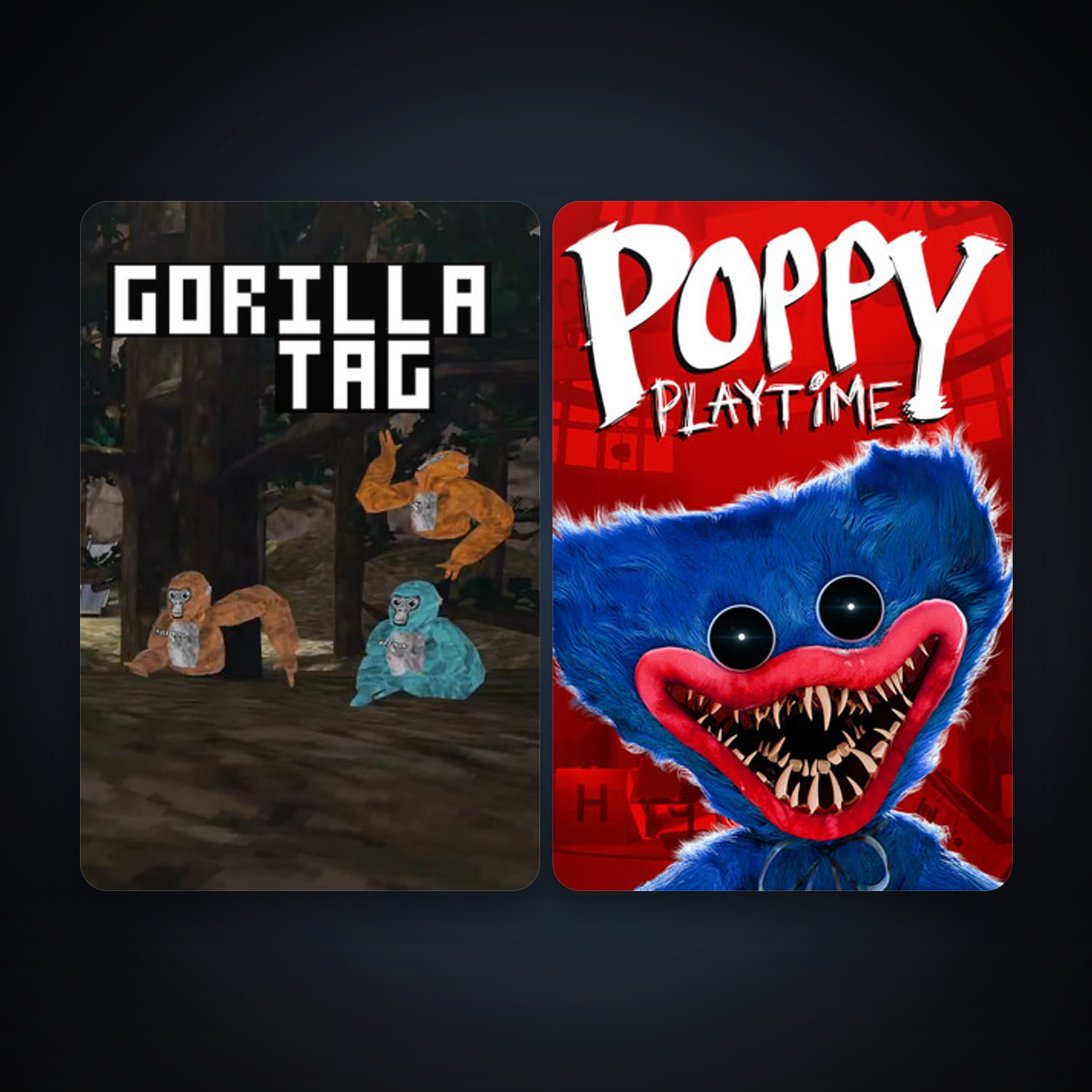 Gorilla Tag + Poppy Playtime, 3 games, clean — HabibiAccounts