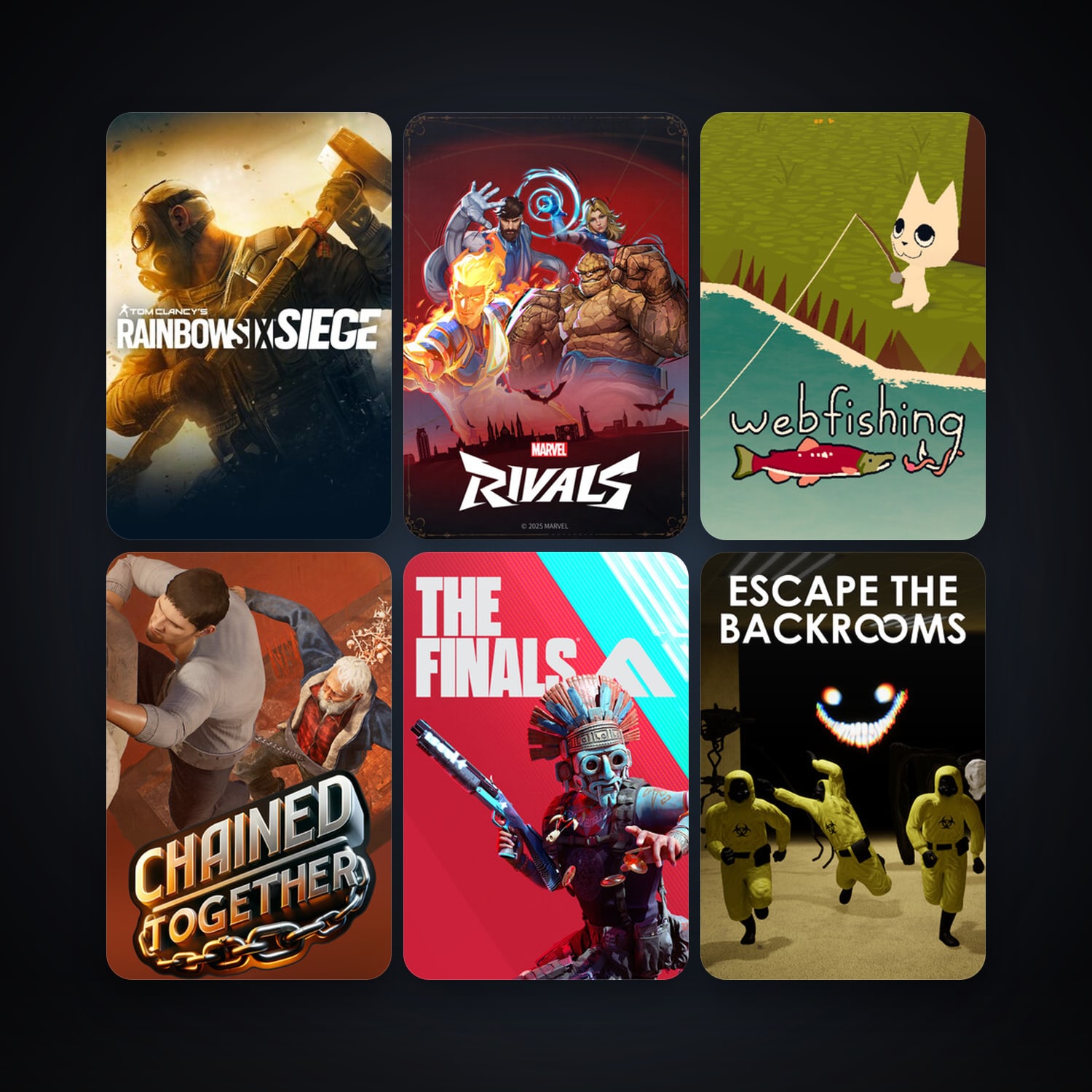 Free CS2 (No Prime) + Tom Clancy's Rainbow Six Siege, 16 games, clean — HabibiAccounts