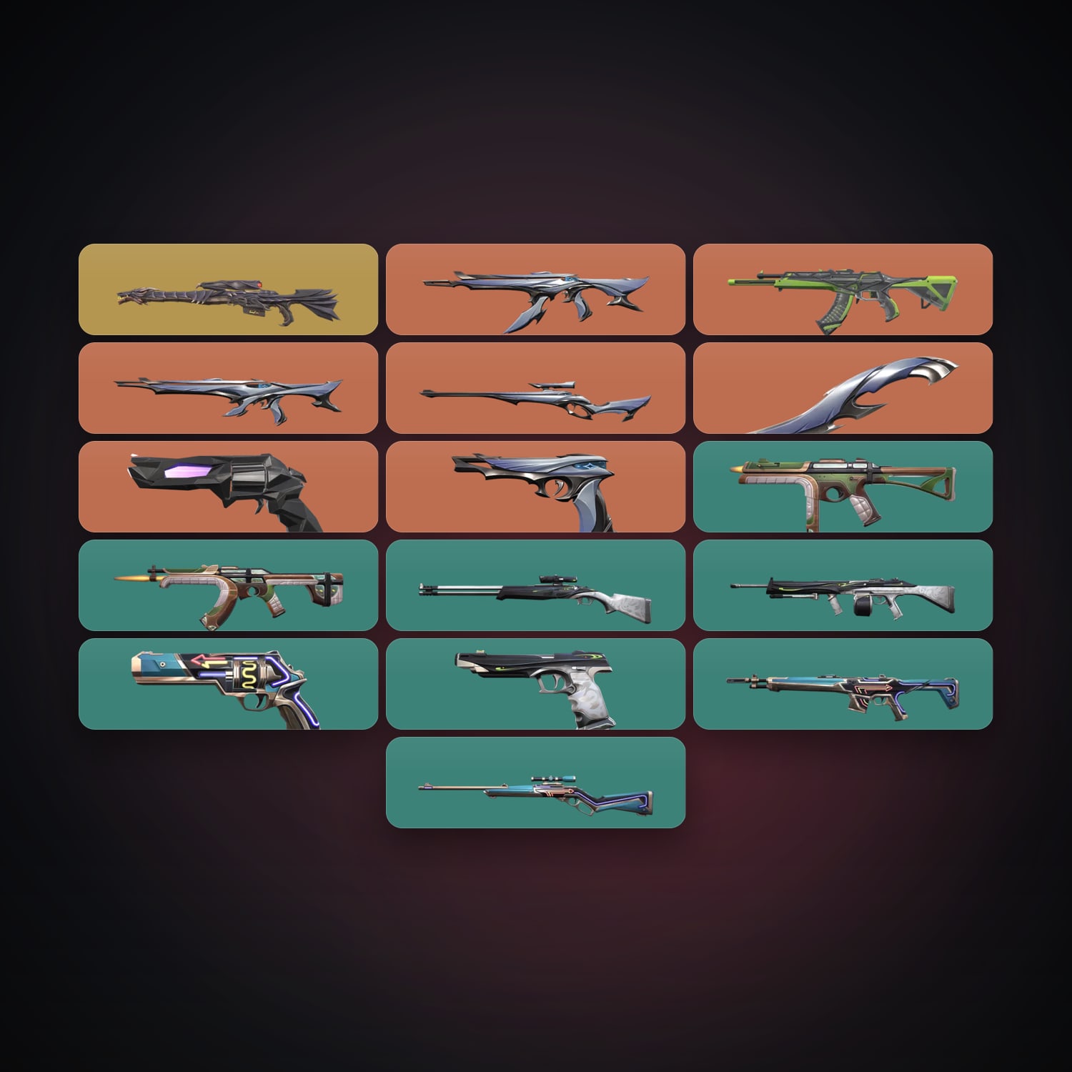 AP locker — 1 knives, 16 skins, lvl 17 — HabibiAccounts