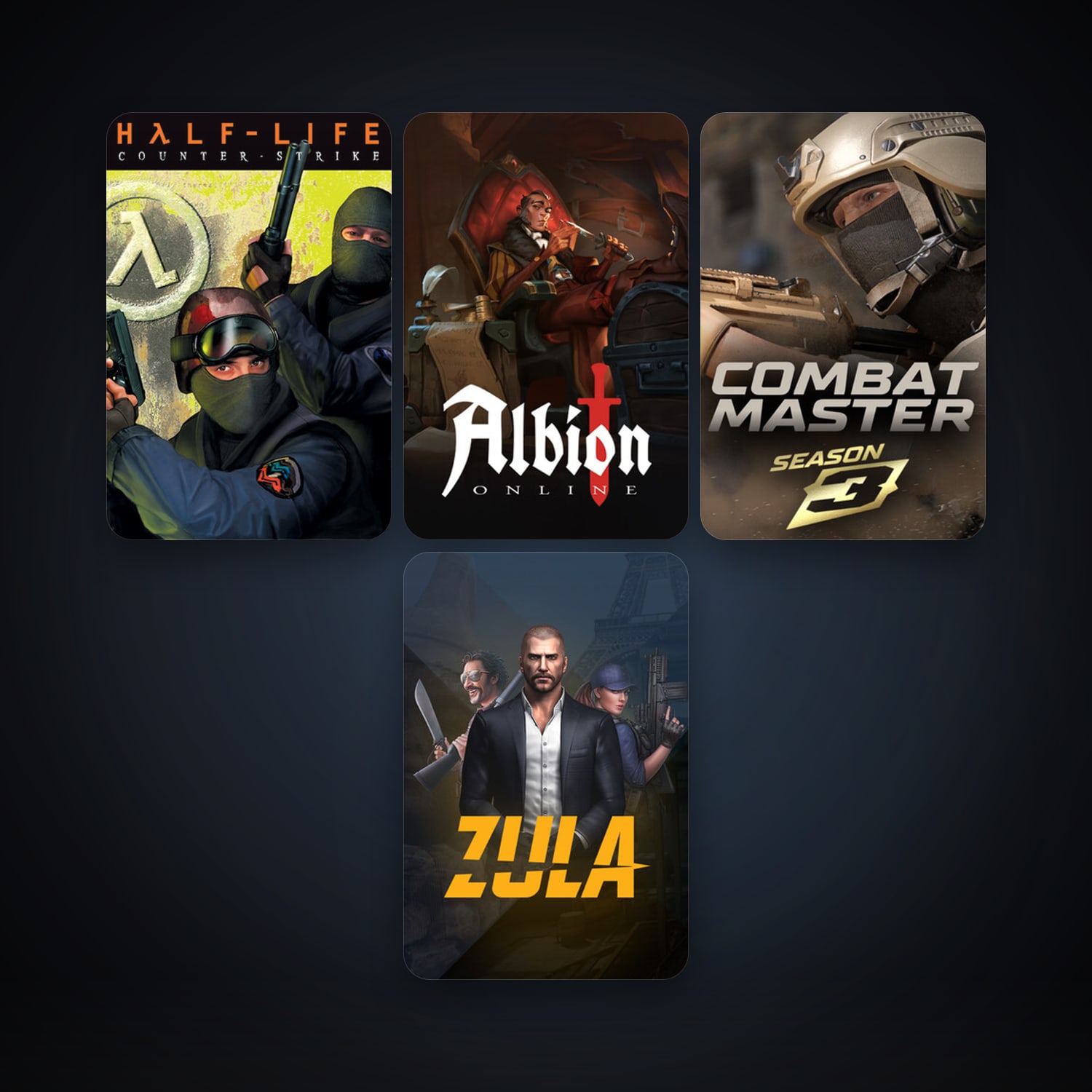 Counter-Strike + Zula Global, 12 games, clean — HabibiAccounts
