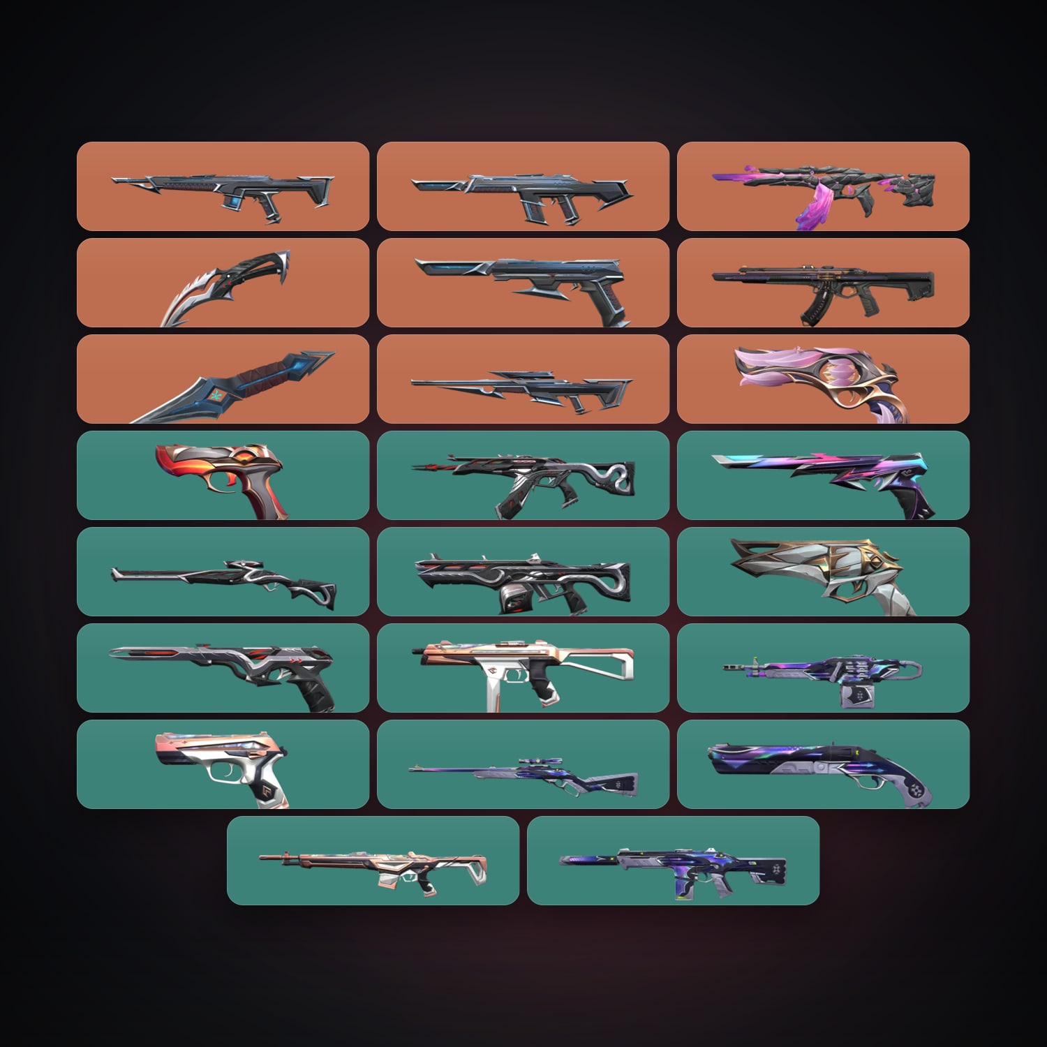 EU Bronze 2 locker — 2 knives, 23 skins, lvl 120 — HabibiAccounts
