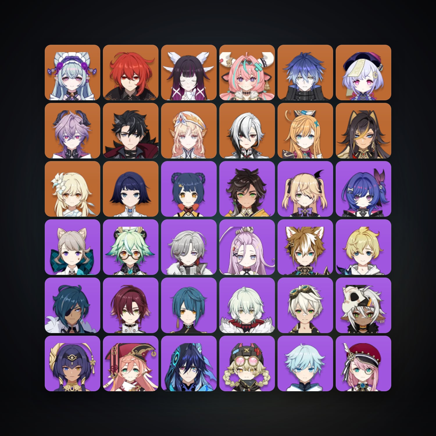 Genshin Impact | AR 56 | 56 Chars | 12× 5★ — Genshin / miHoYo Account — HabibiAccounts