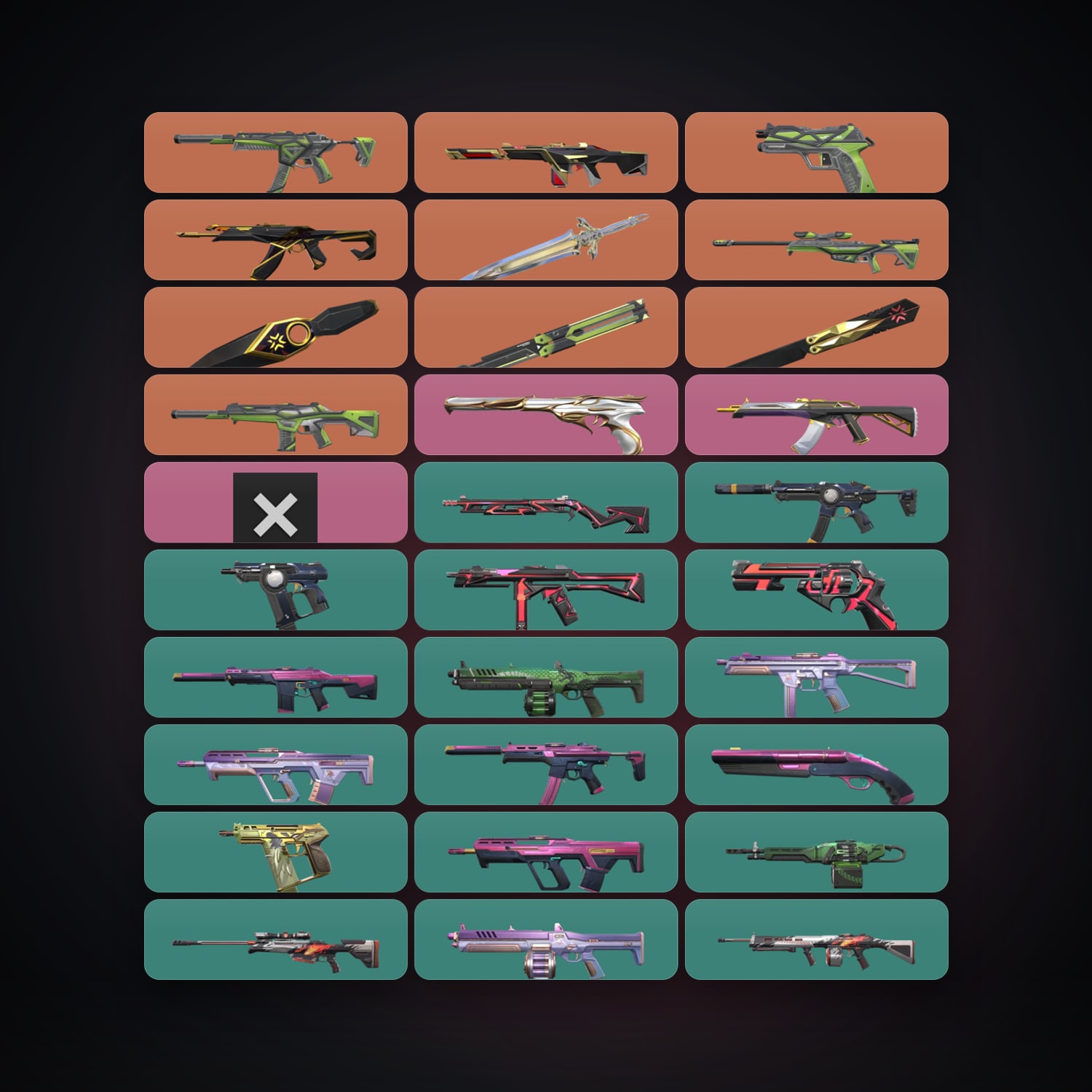 AP Gold 2 locker — 4 knives, 32 skins, lvl 60 — HabibiAccounts