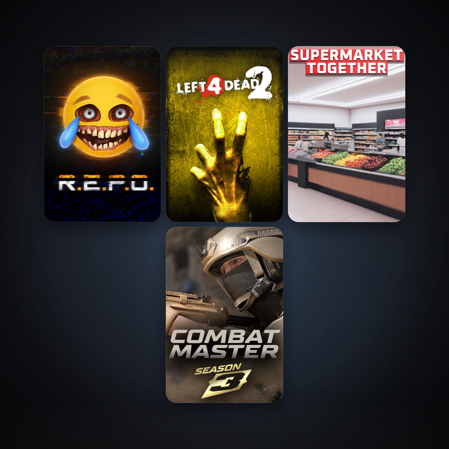 Left 4 Dead 2 + Combat Master: Season 1, 17 games, clean — HabibiAccounts