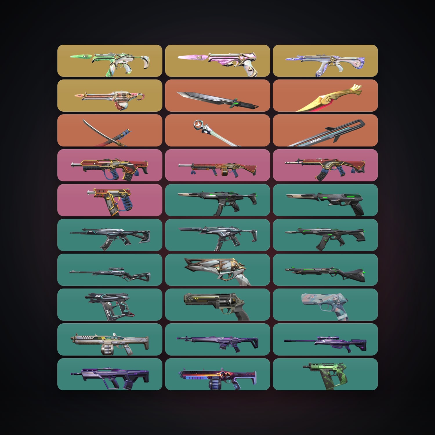 EU Silver 2 locker — 5 knives, 41 skins, lvl 146 — HabibiAccounts