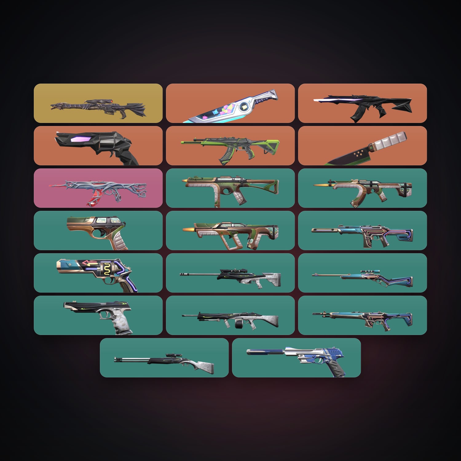 KR Silver 1 locker — 2 knives, 20 skins, lvl 37 — HabibiAccounts