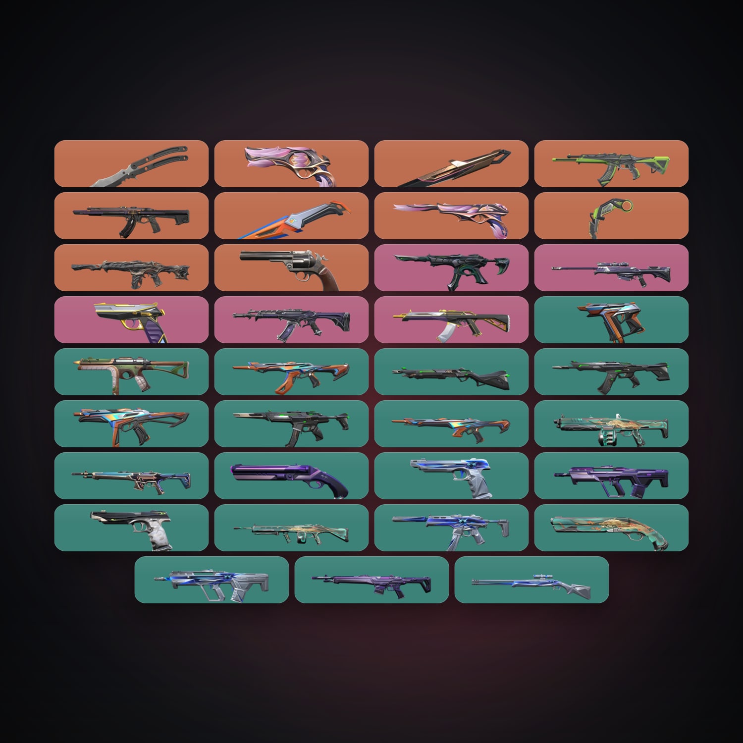 EU Silver 1 locker — 4 knives, 37 skins, lvl 42 — HabibiAccounts