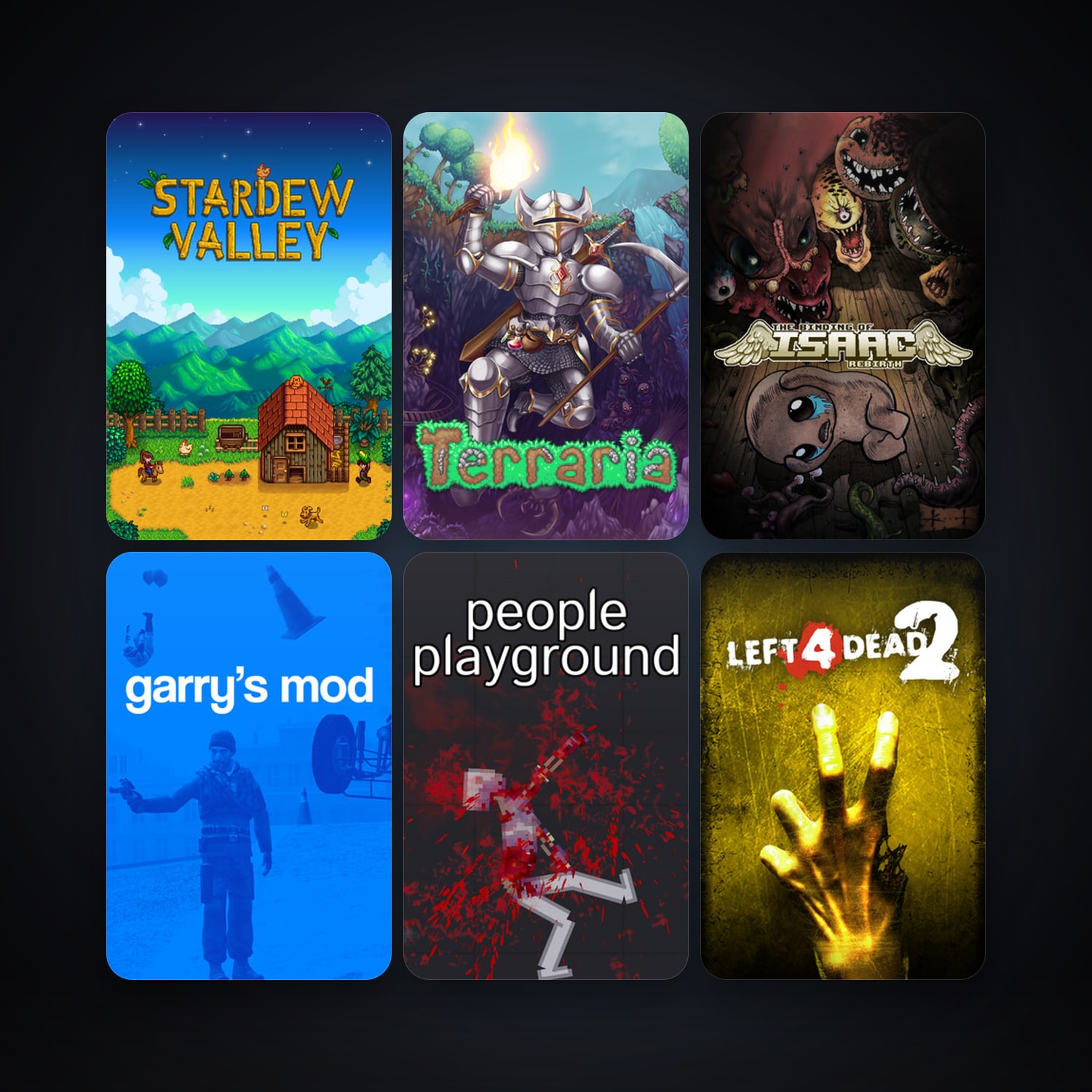 Left 4 Dead 2 + Garry's Mod, 125 games, clean — HabibiAccounts