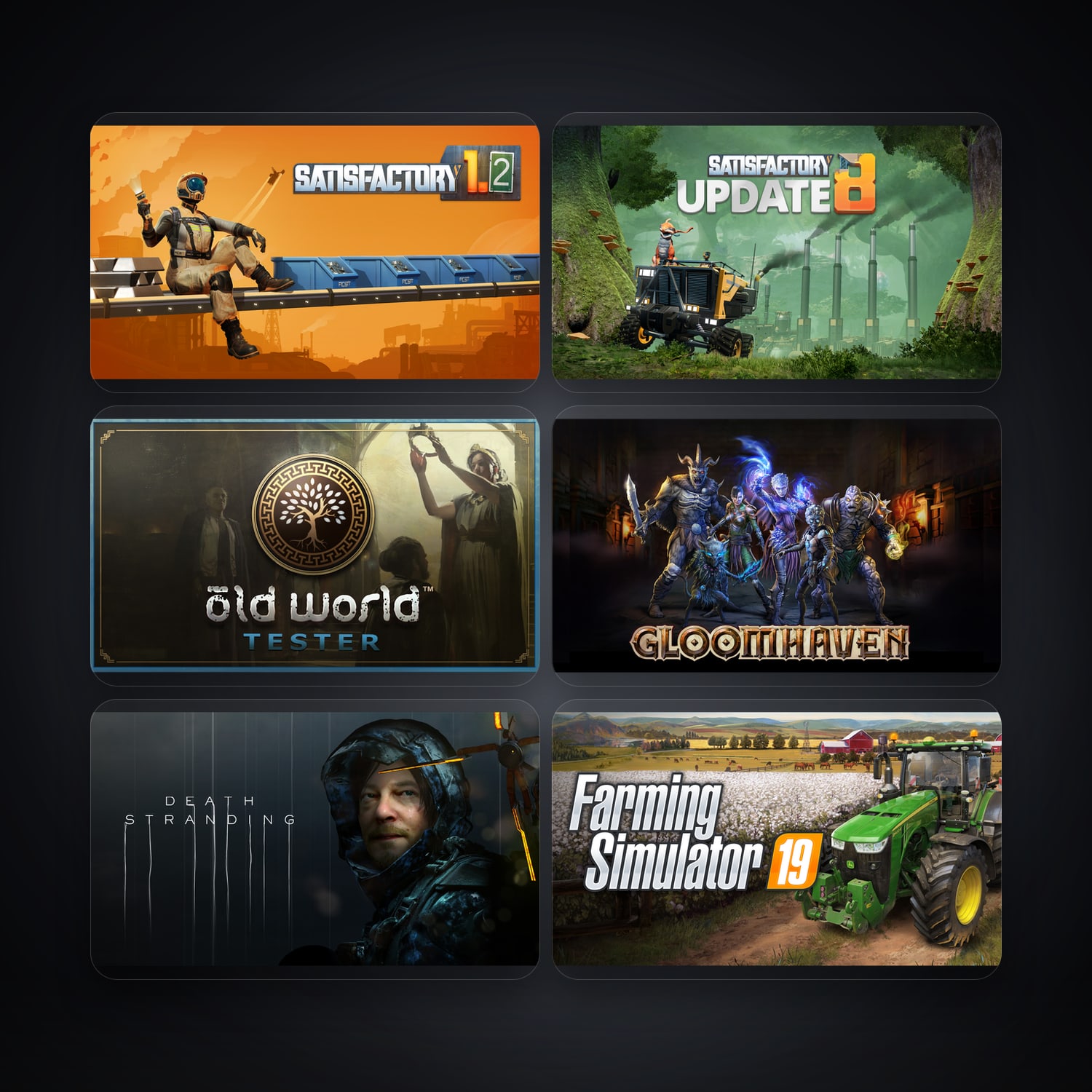 Epic Satisfactory Early Access + Satisfactory Experimental — PL — 456 games — HabibiAccounts