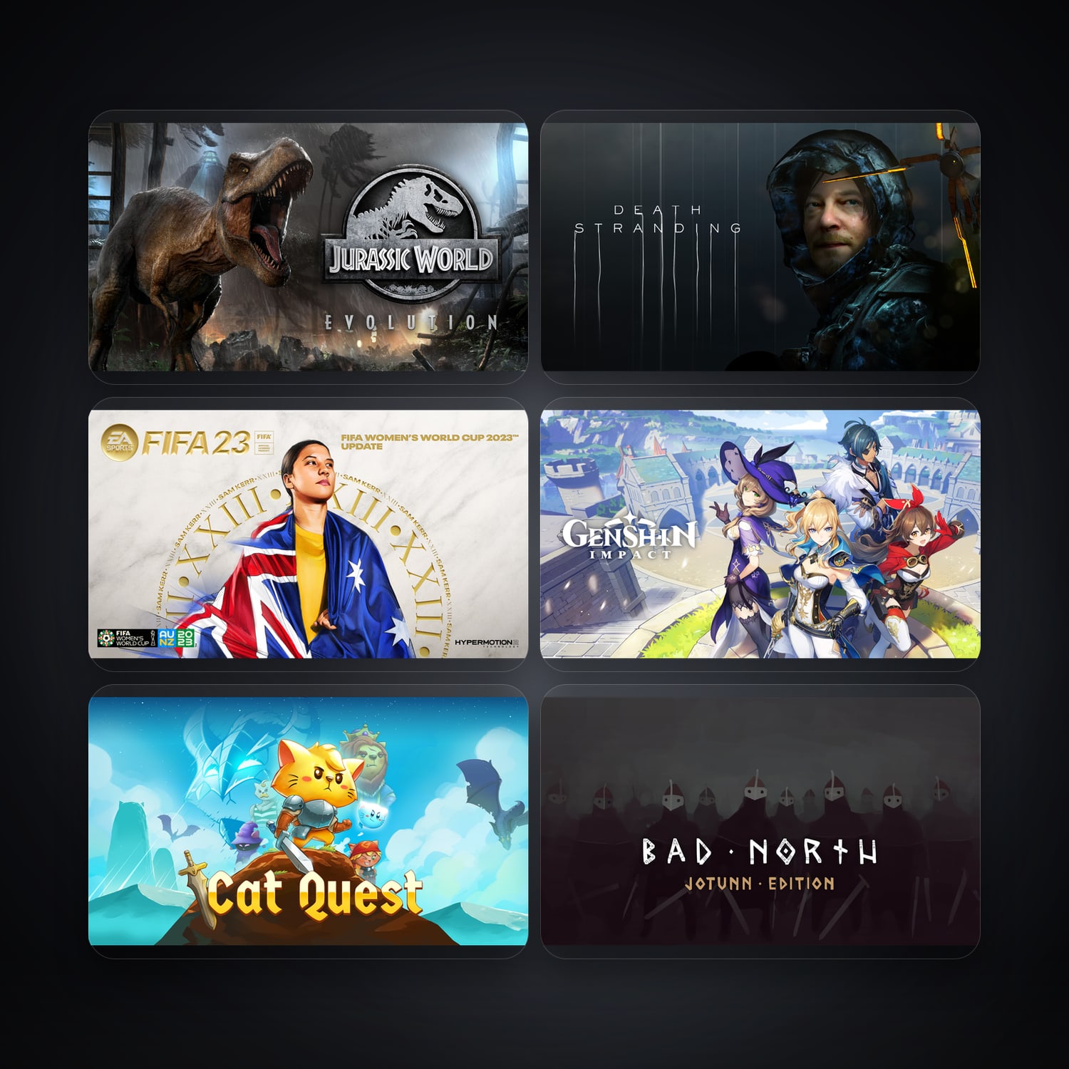 Epic Jurassic World Evolution + Death Stranding — ID — 306 games — HabibiAccounts