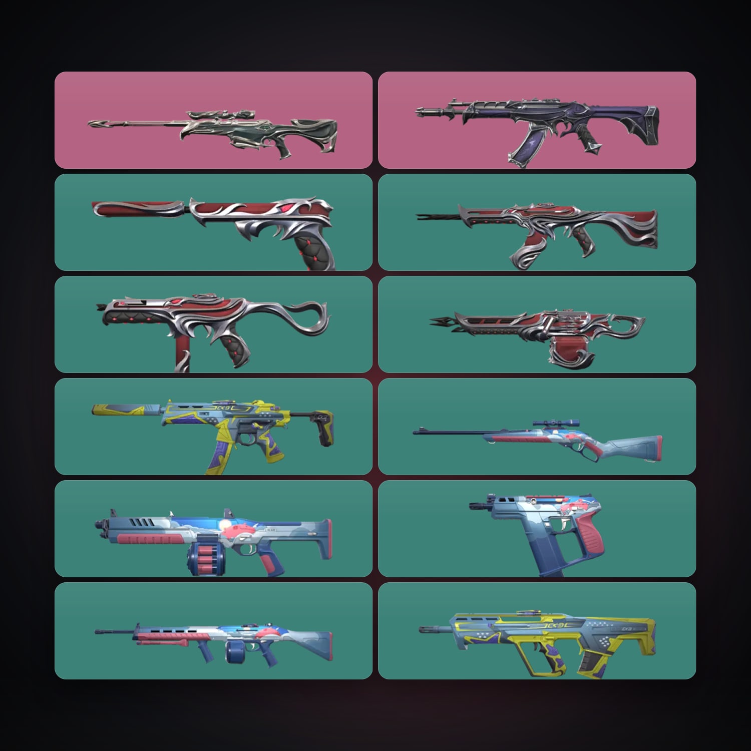 EU Bronze 2 locker — 13 skins, lvl 54 — HabibiAccounts