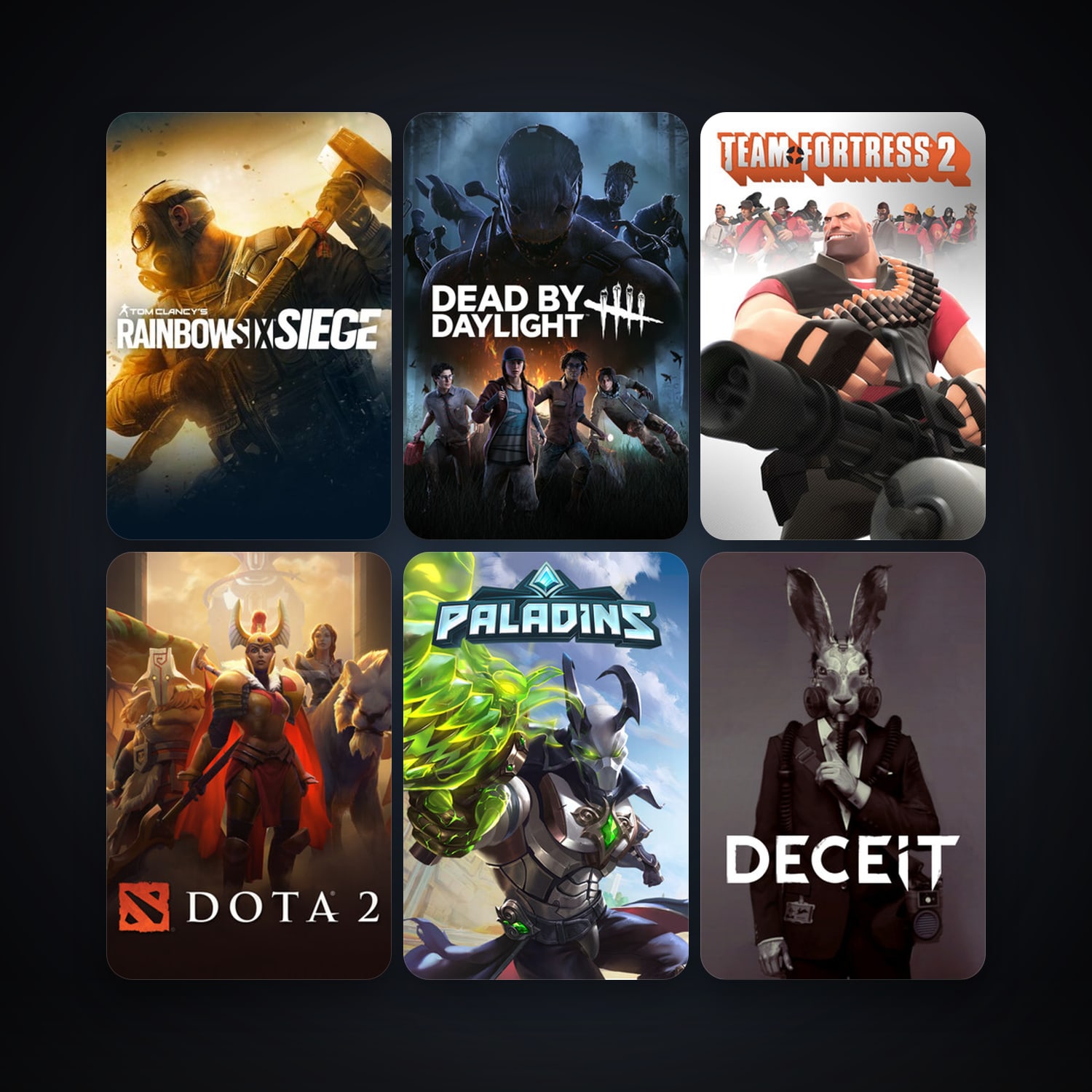 Team Fortress 2 + Dota 2, 68 games, clean — HabibiAccounts