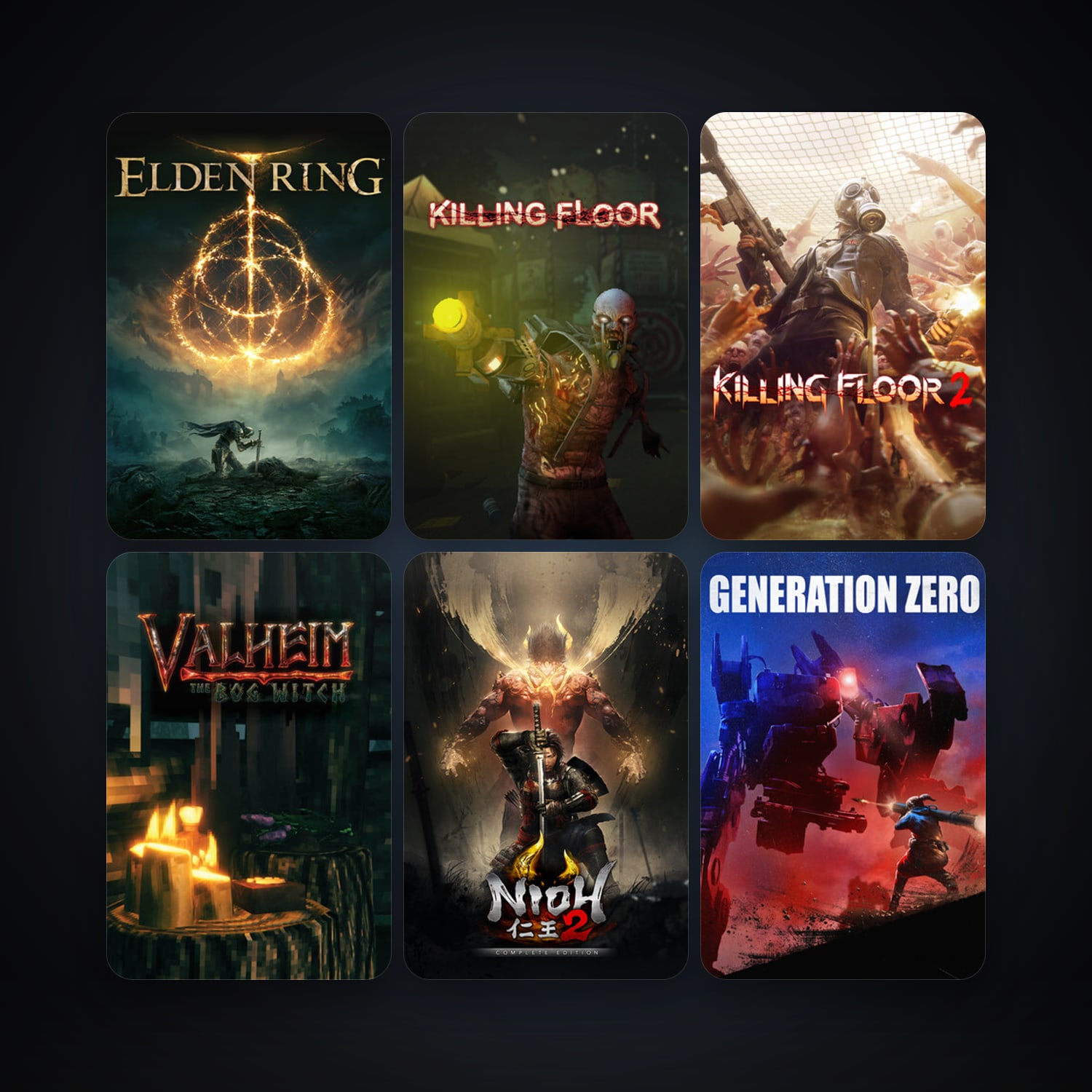 Killing Floor + Killing Floor 2, 158 games, Steam 14, clean — HabibiAccounts