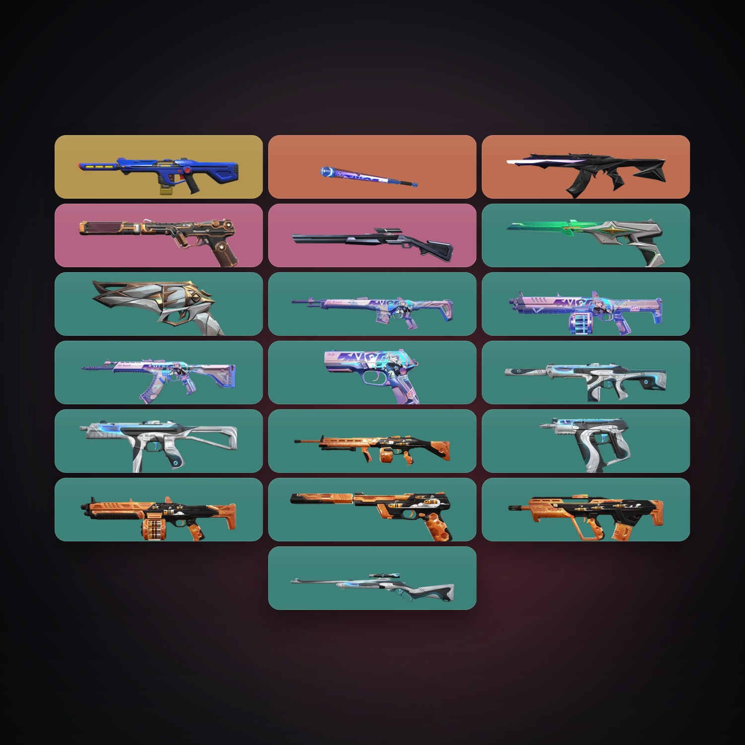 BR Diamond 1 locker — 1 knives, 19 skins, lvl 120 — HabibiAccounts