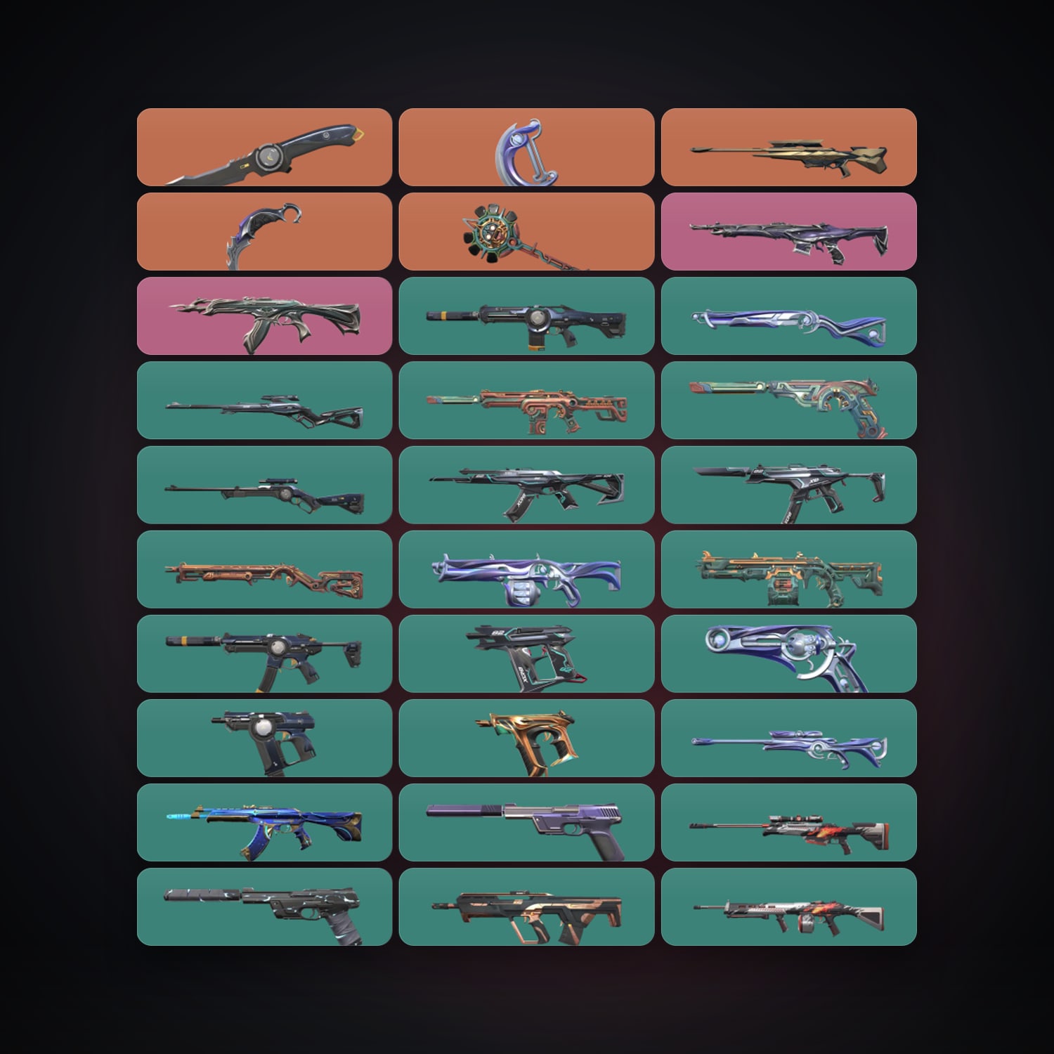 EU Silver 1 locker — 4 knives, 59 skins, lvl 102 — HabibiAccounts