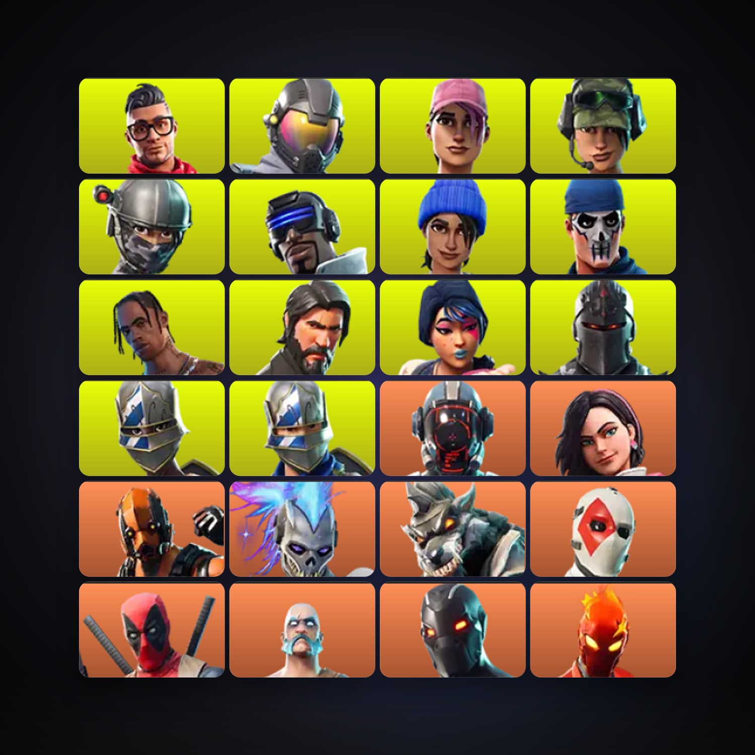 The Visitor — Rox — 280 skins — 200 V-Bucks — lvl 2386 — HabibiAccounts