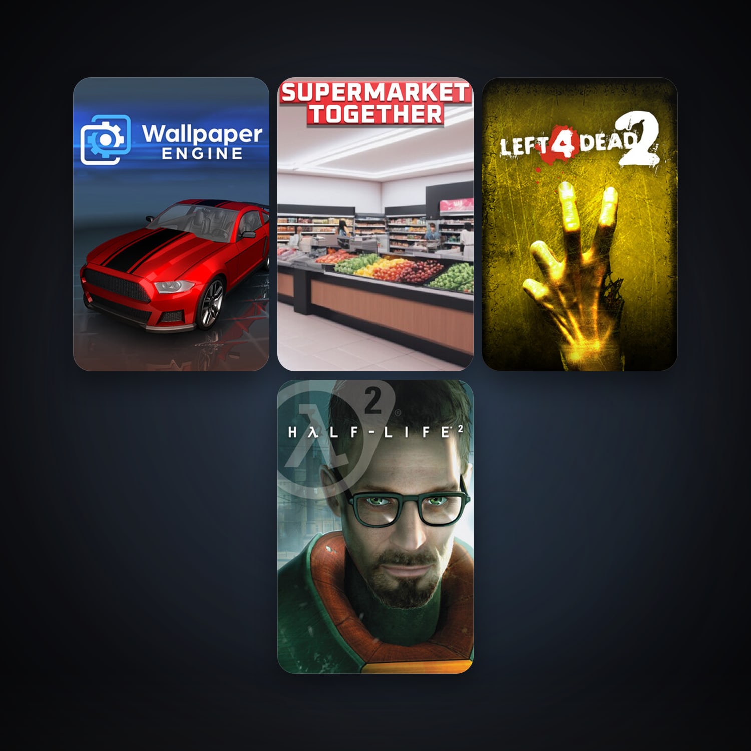 Half-Life 2 + Half-Life 2: Deathmatch, 18 games, clean — HabibiAccounts