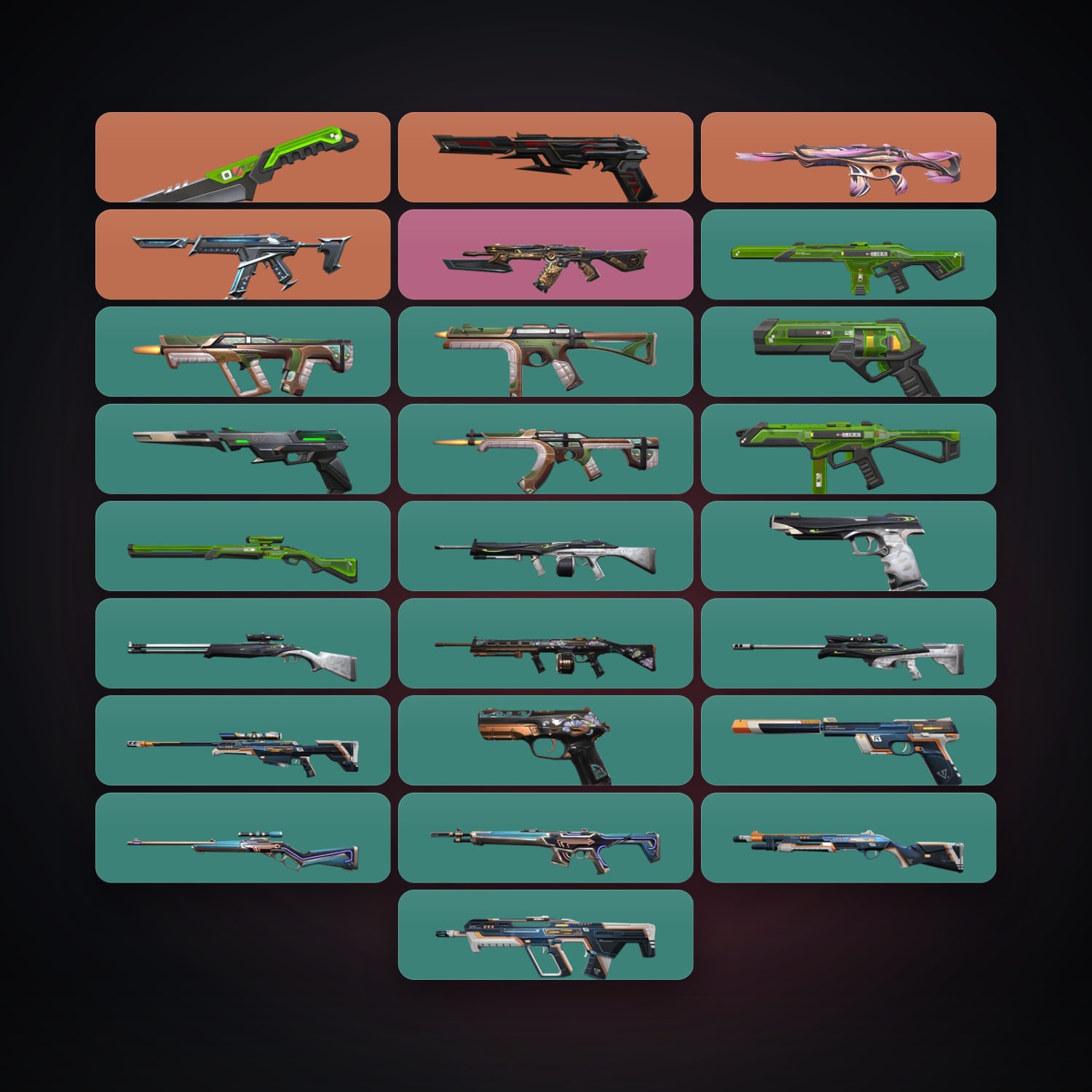 NA Bronze 1 locker — 1 knives, 28 skins, lvl 54 — HabibiAccounts