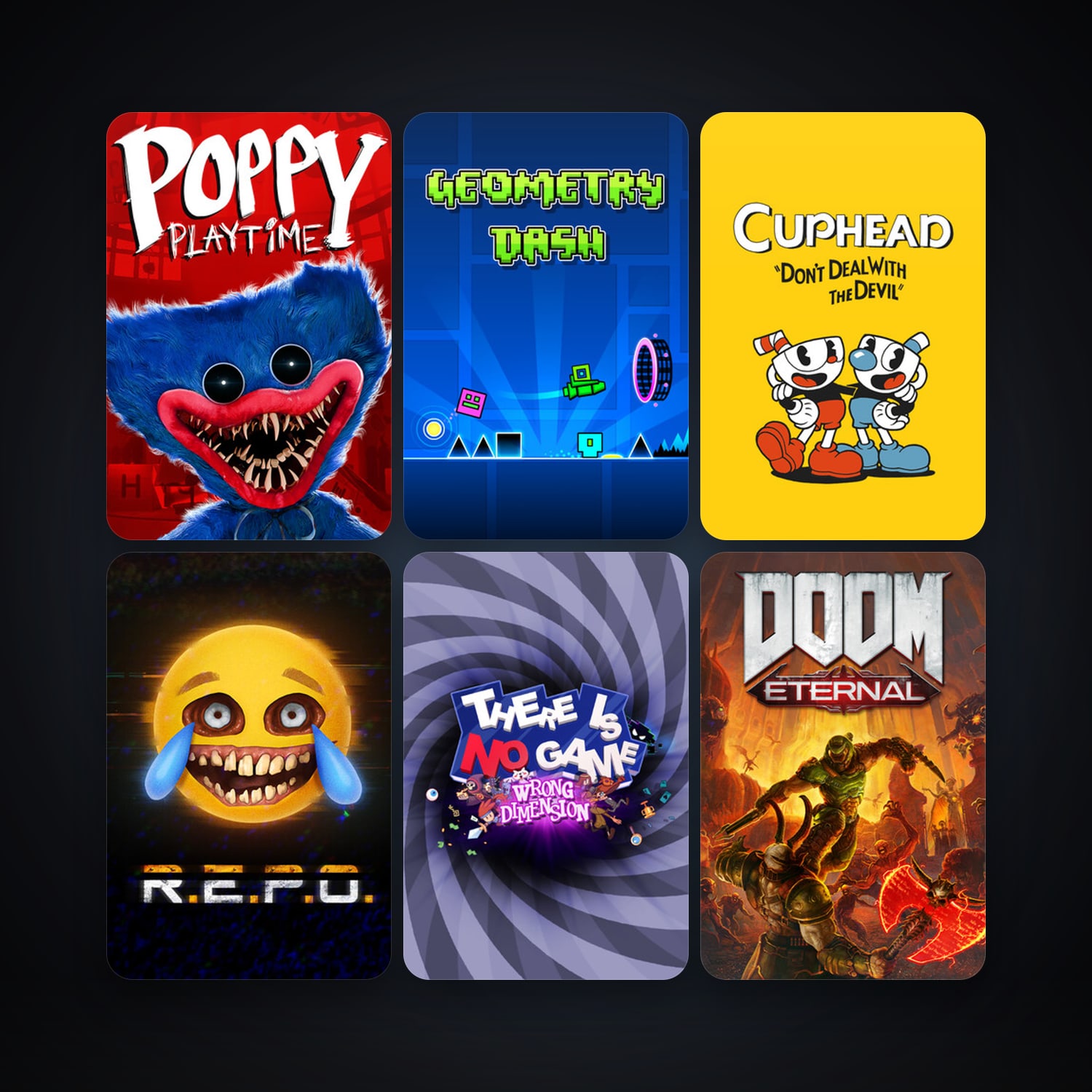 Portal 2 + Cuphead, 34 games, clean — HabibiAccounts