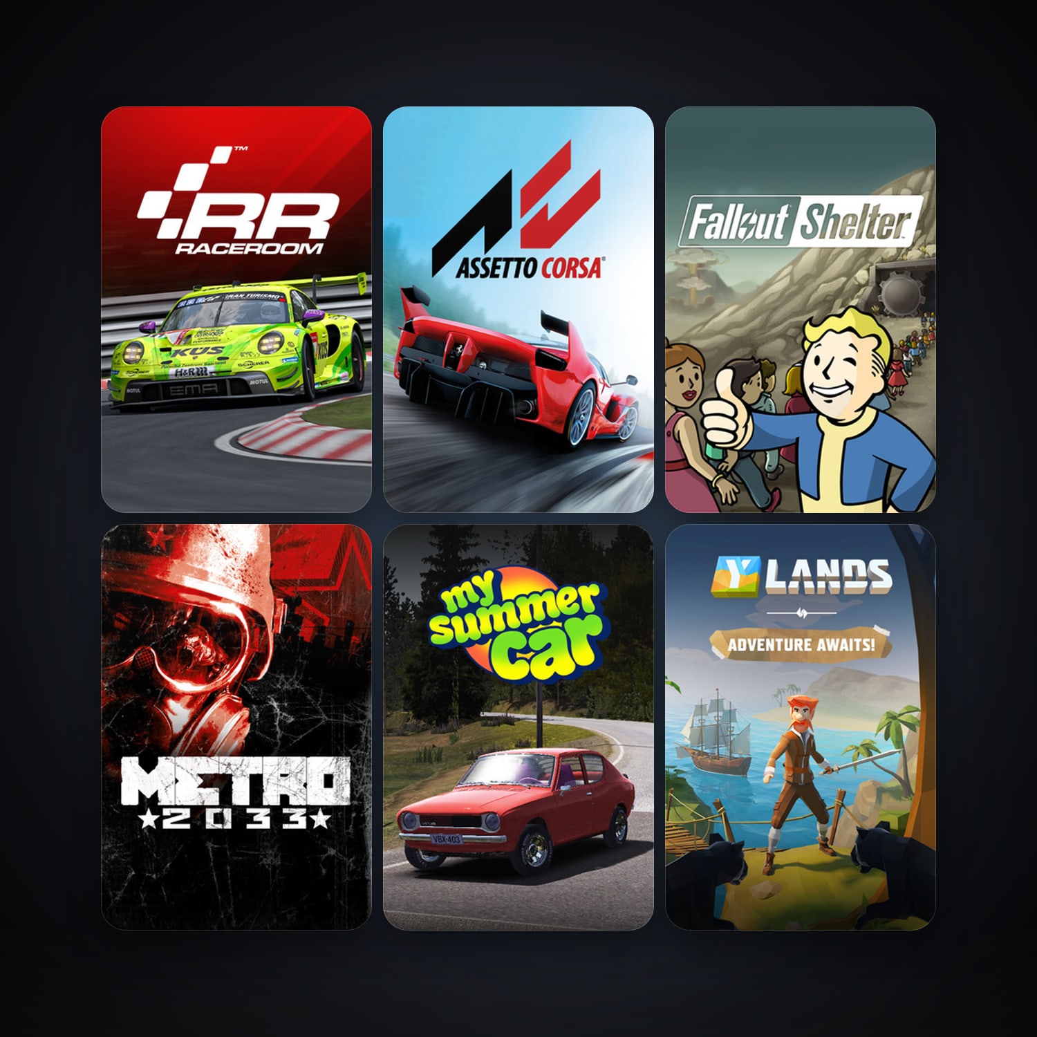 Free CS2 (No Prime) + Metro 2033, 16 games, clean — HabibiAccounts