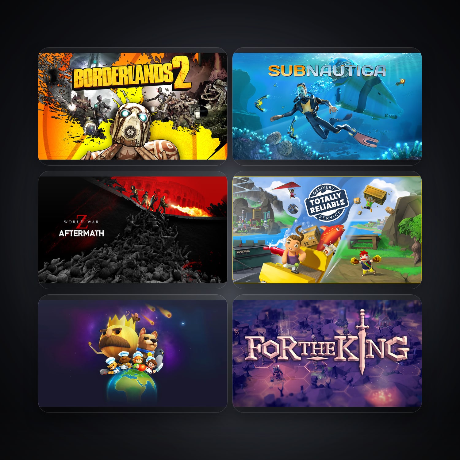 Epic Borderlands 2 + Subnautica — ID — 23 games — HabibiAccounts