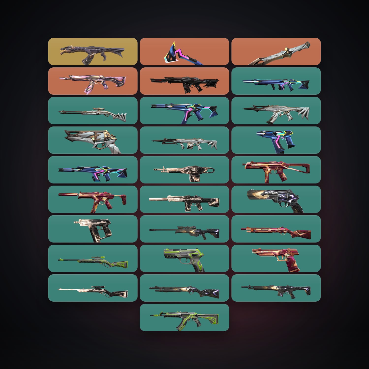 EU Iron 3 locker — 2 knives, 28 skins, lvl 52 — HabibiAccounts