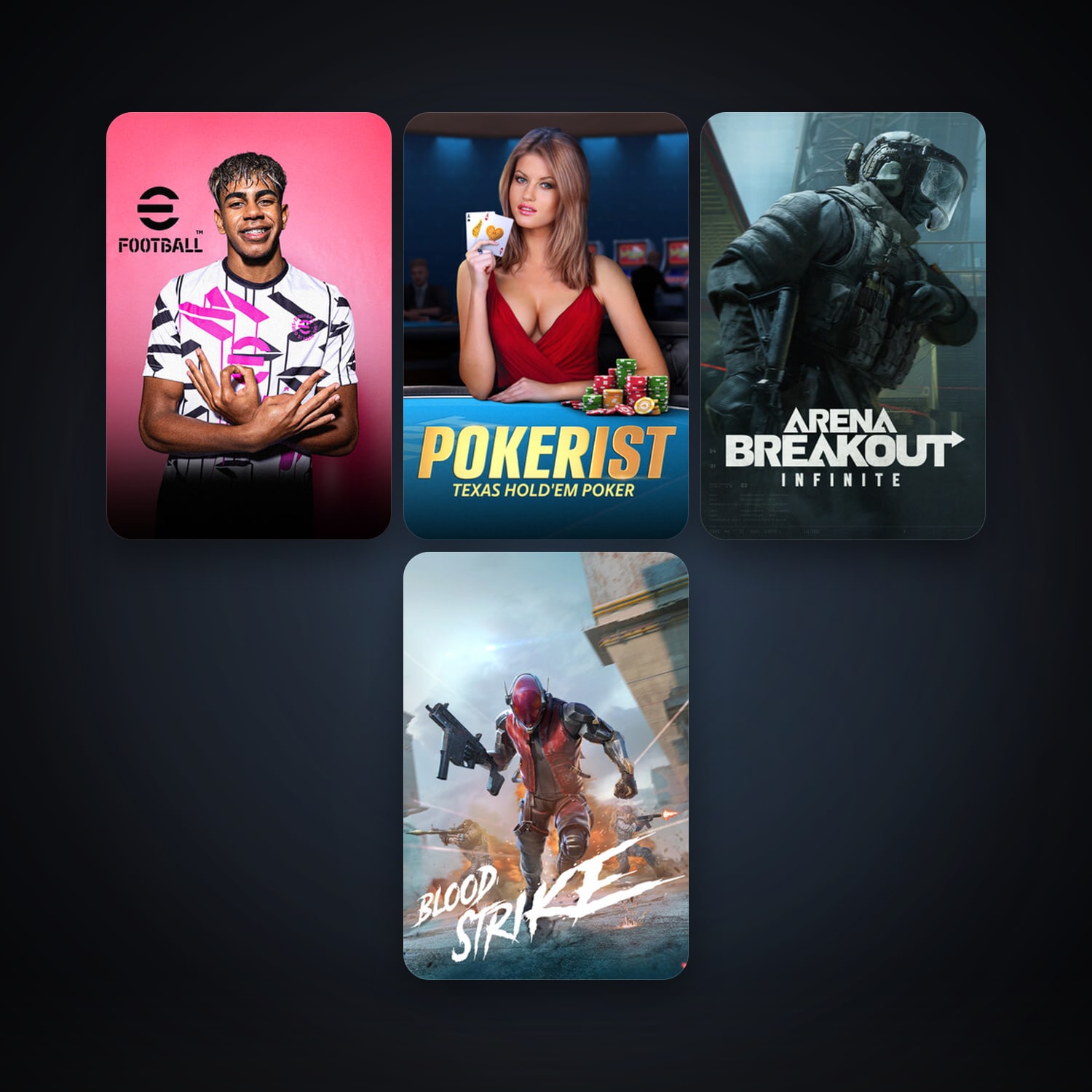 World of Warships + eFootball 2024, 8 games, clean — HabibiAccounts