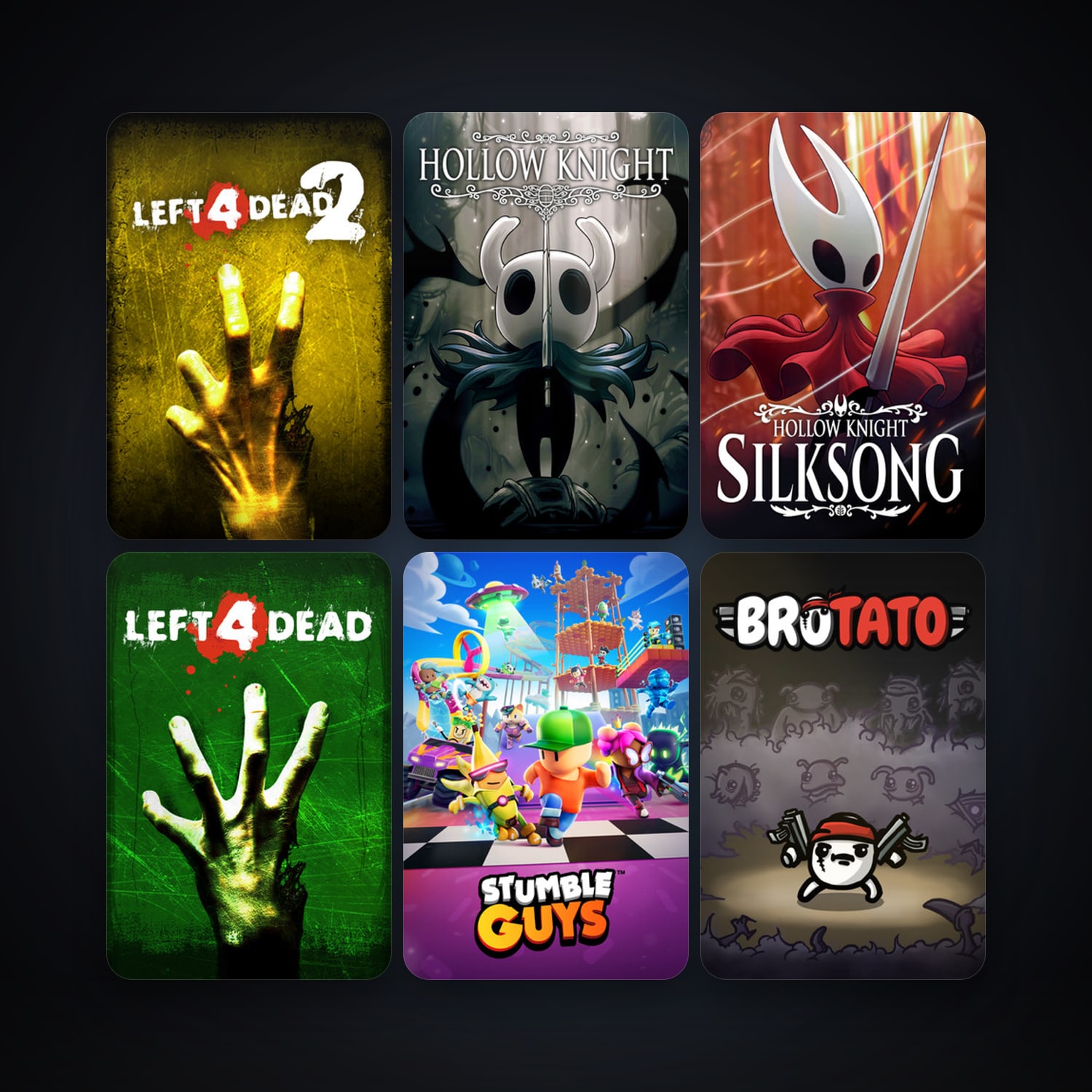 Left 4 Dead + Left 4 Dead 2, 9 games, clean — HabibiAccounts