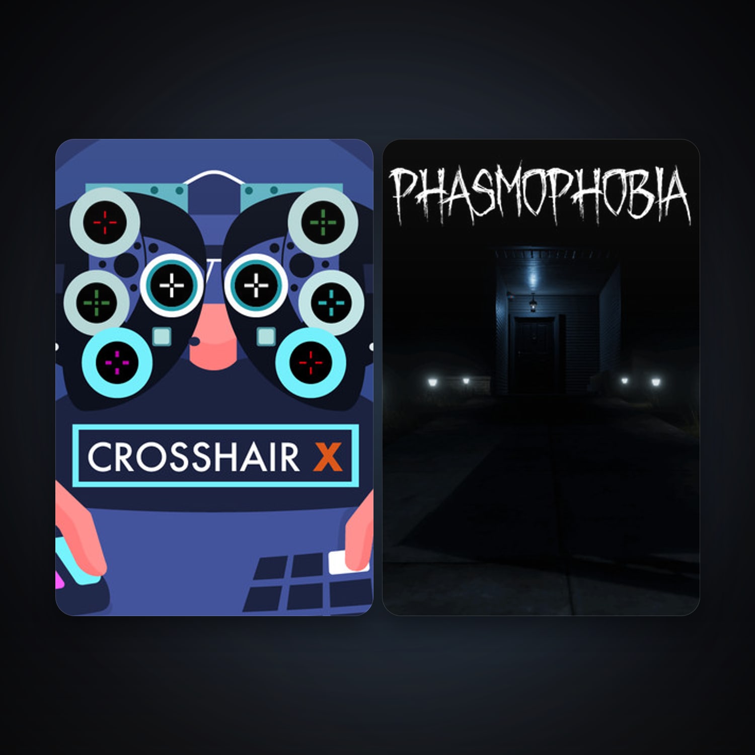 Phasmophobia + Crosshair X, 6 games, clean — HabibiAccounts