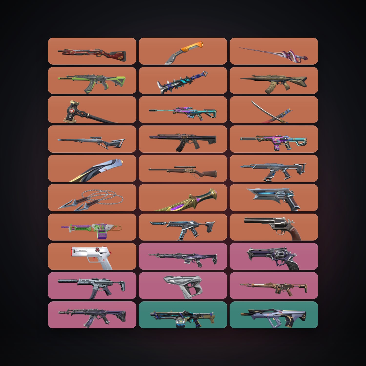 BR Silver 3 locker — 8 knives, 122 skins, lvl 322 — HabibiAccounts