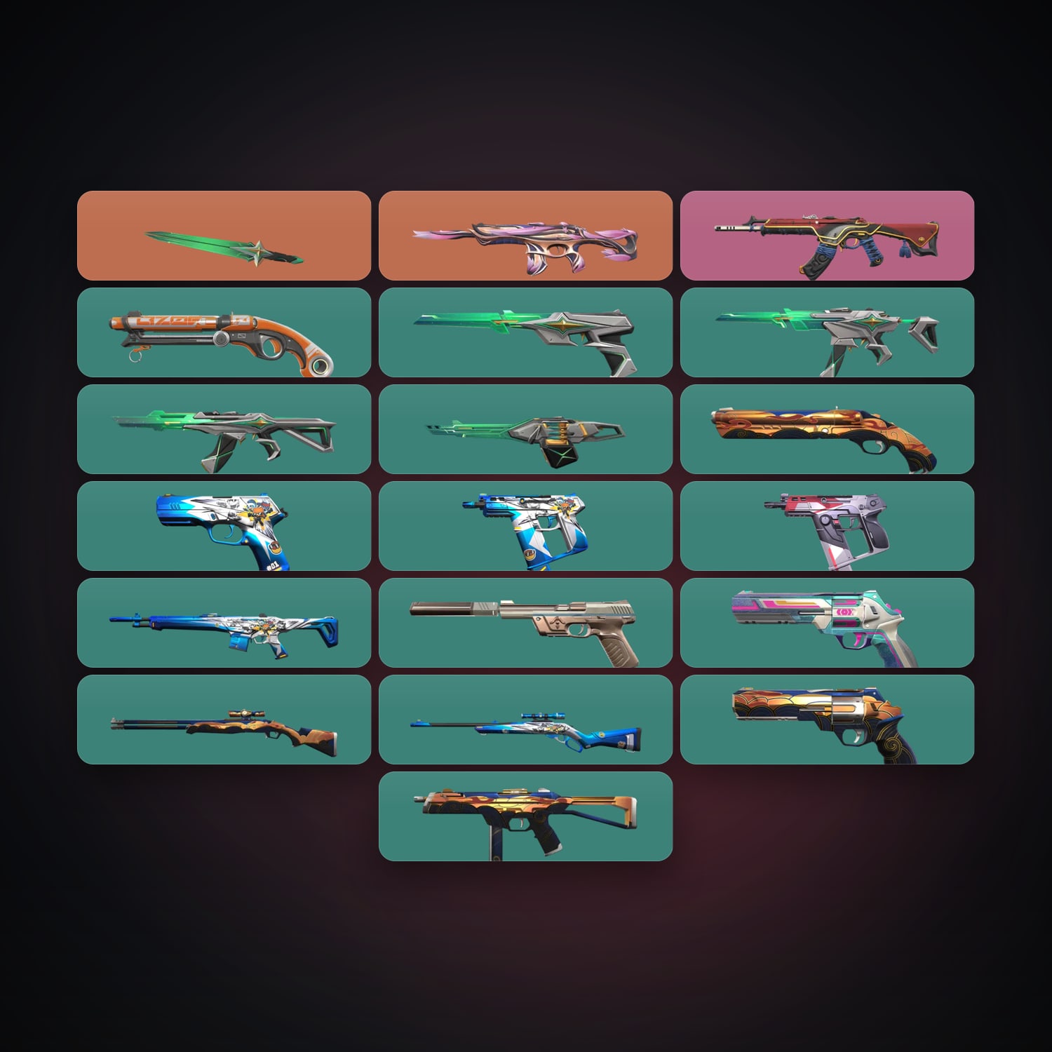 AP Silver 3 locker — 1 knives, 19 skins, lvl 145 — HabibiAccounts