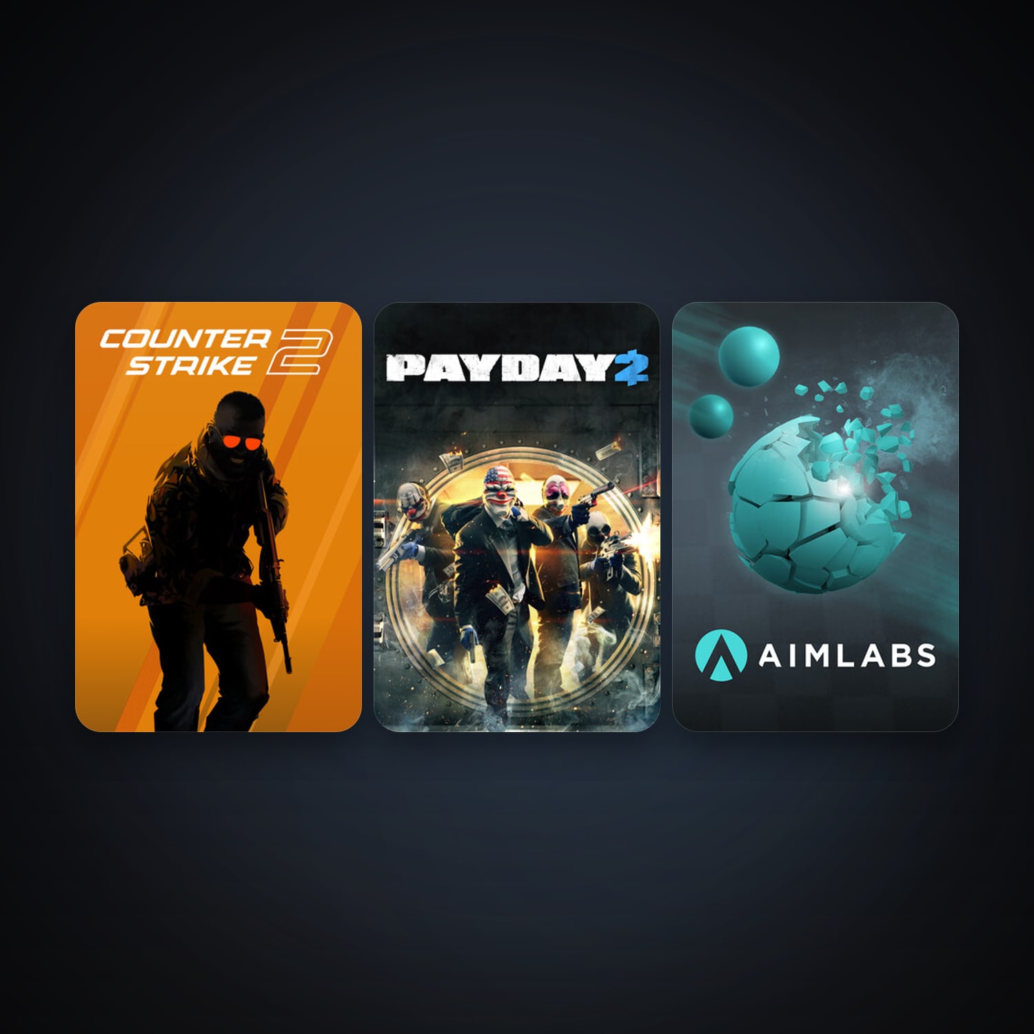 CS2 Prime + PAYDAY 2, 9 games, clean — HabibiAccounts